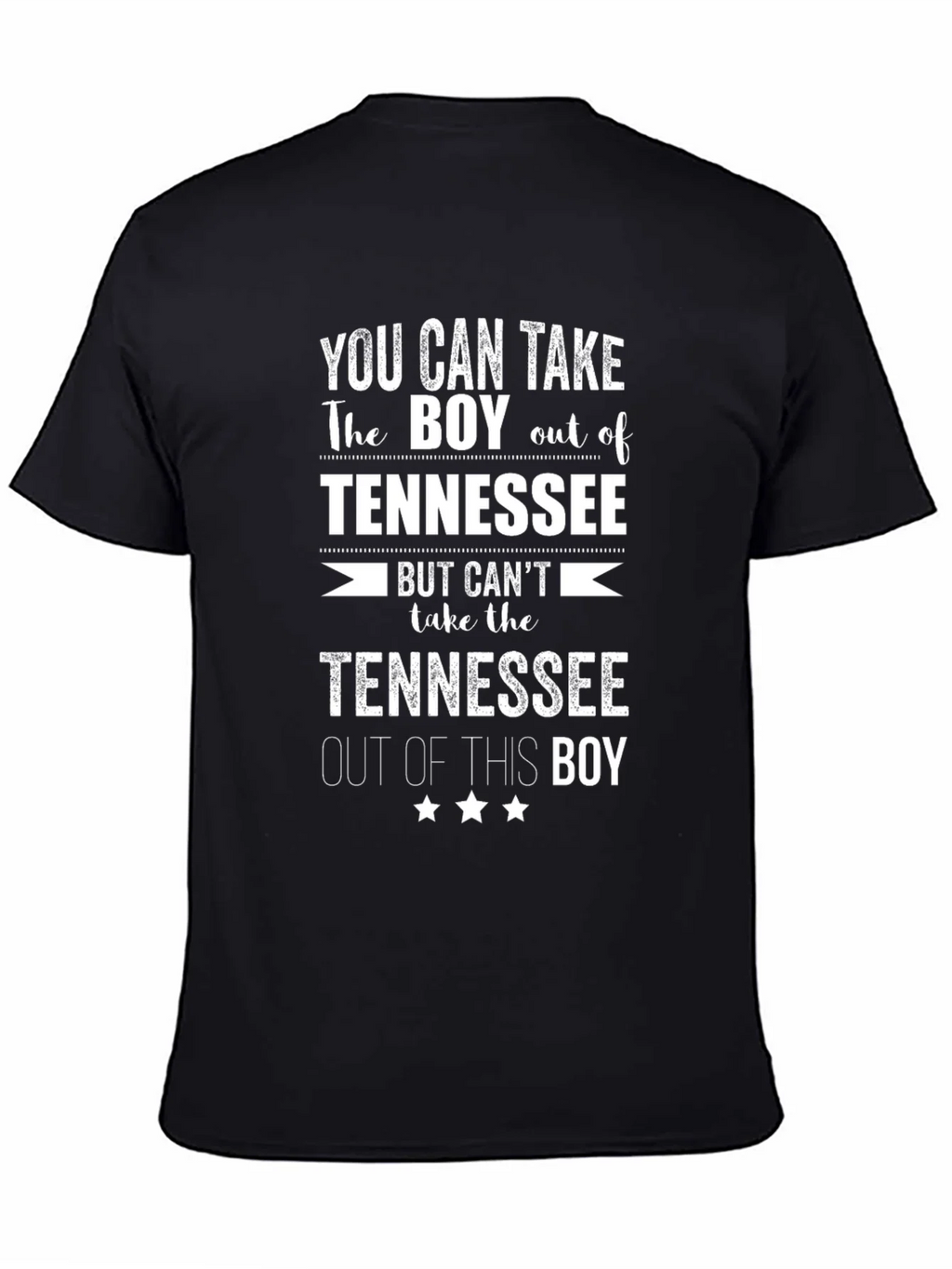 Tennessee Boy Graphic Tee - Black product image 4