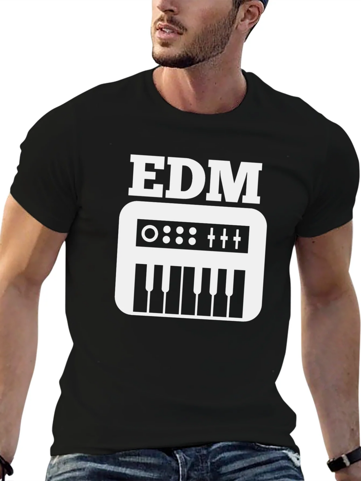 EDM Synth Graphic T-Shirt - Music Lover Tee product image 6