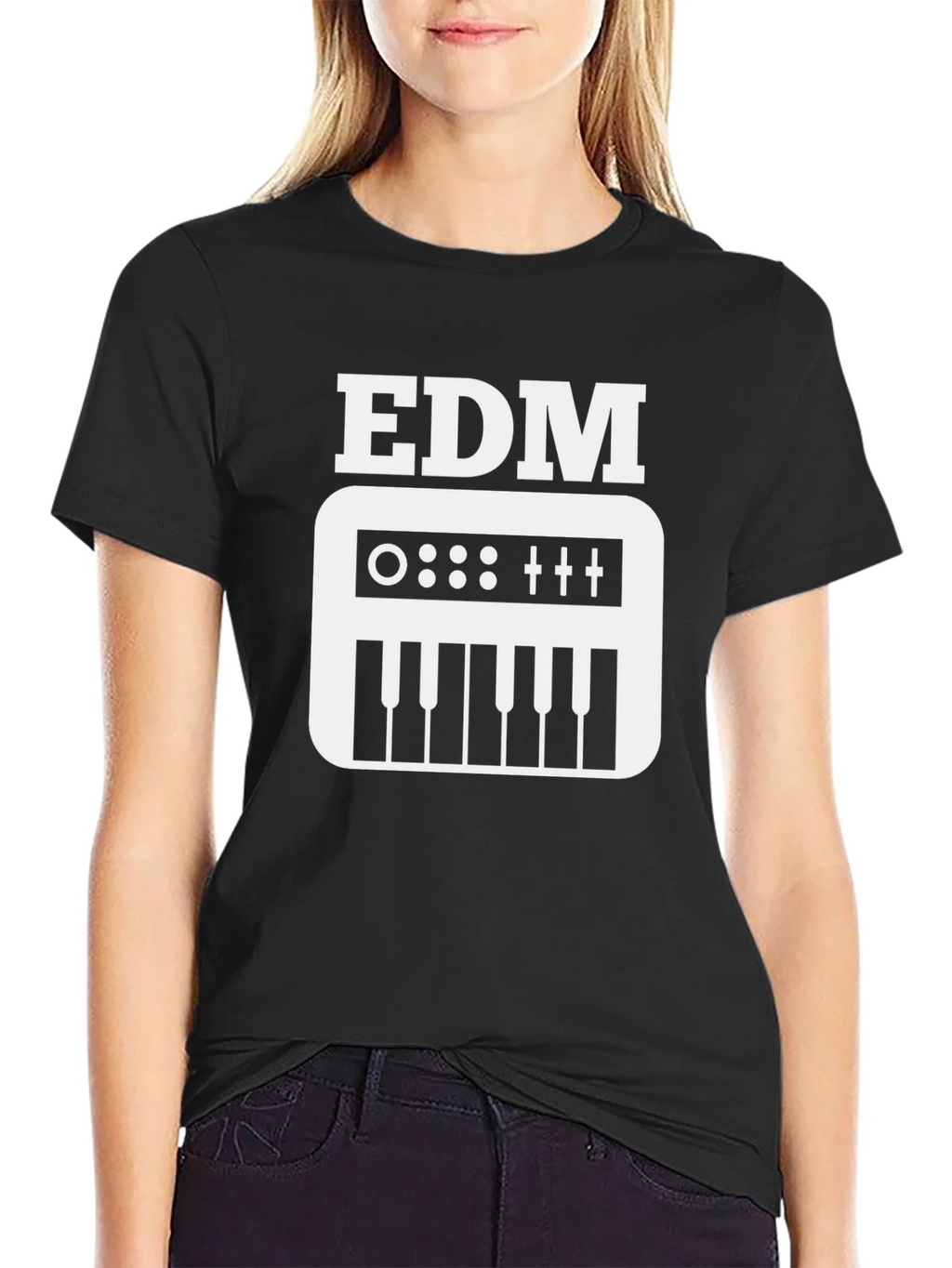 EDM Synth Graphic T-Shirt - Music Lover Tee product image 2