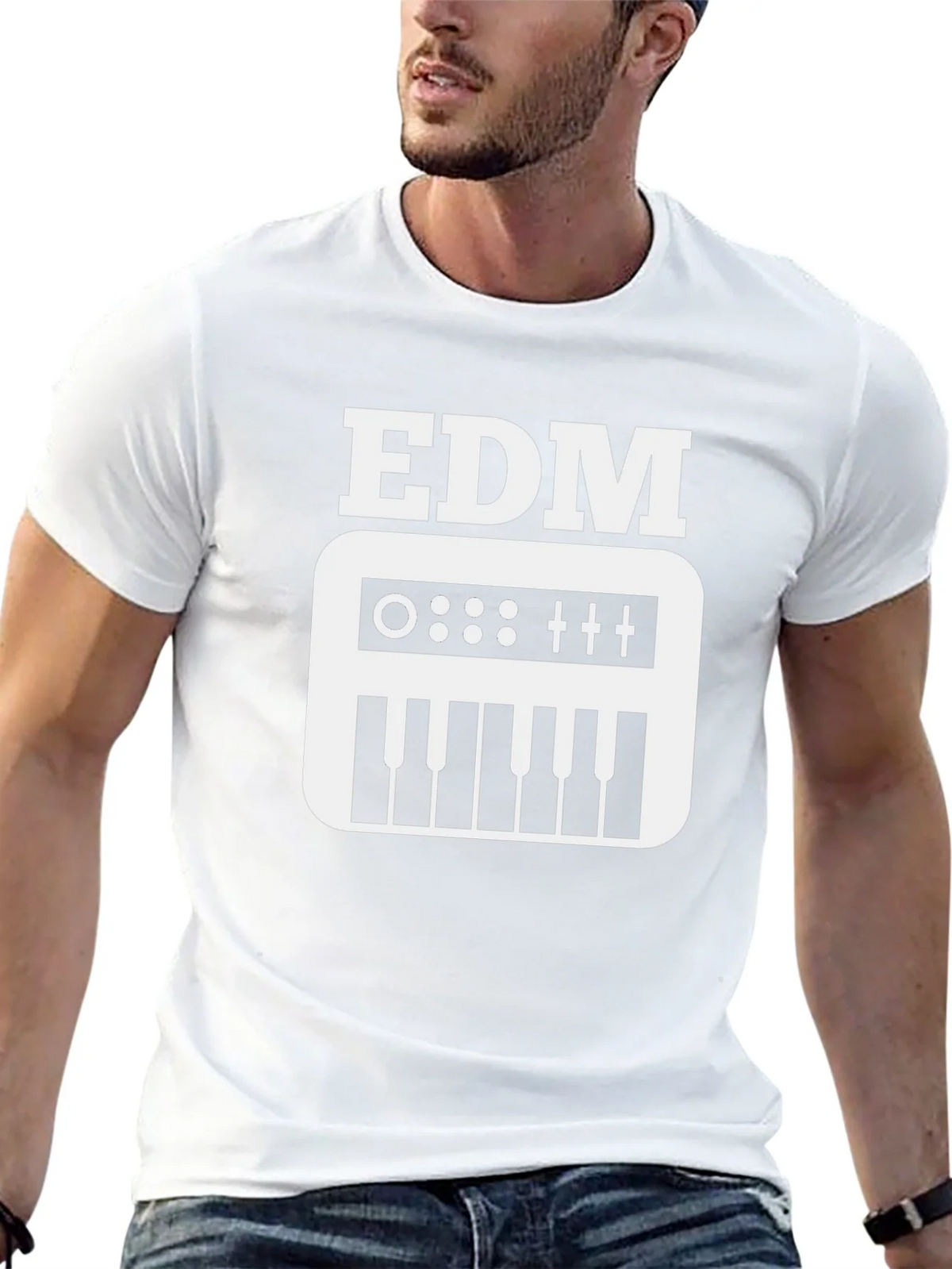 EDM Synth Graphic T-Shirt - Music Lover Tee product image 12