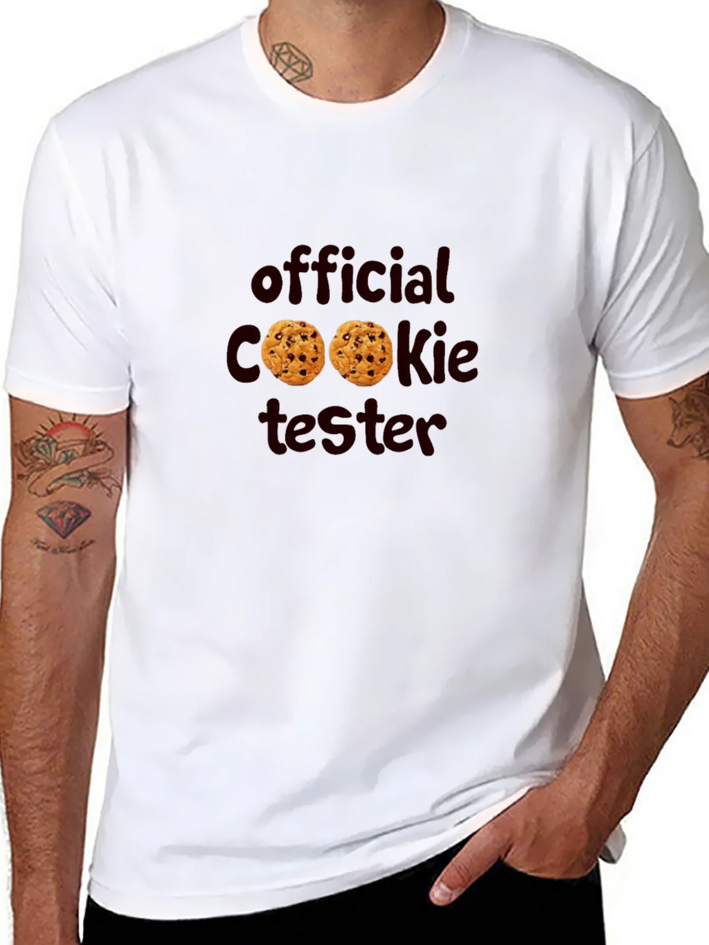 Official Cookie Tester T-Shirt - Funny Novelty Tee product image 7