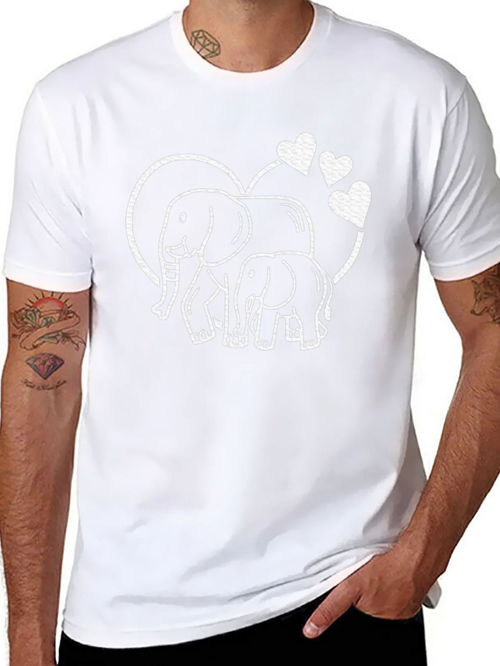 Elephant Love T-Shirt - Mom and Baby product image 5