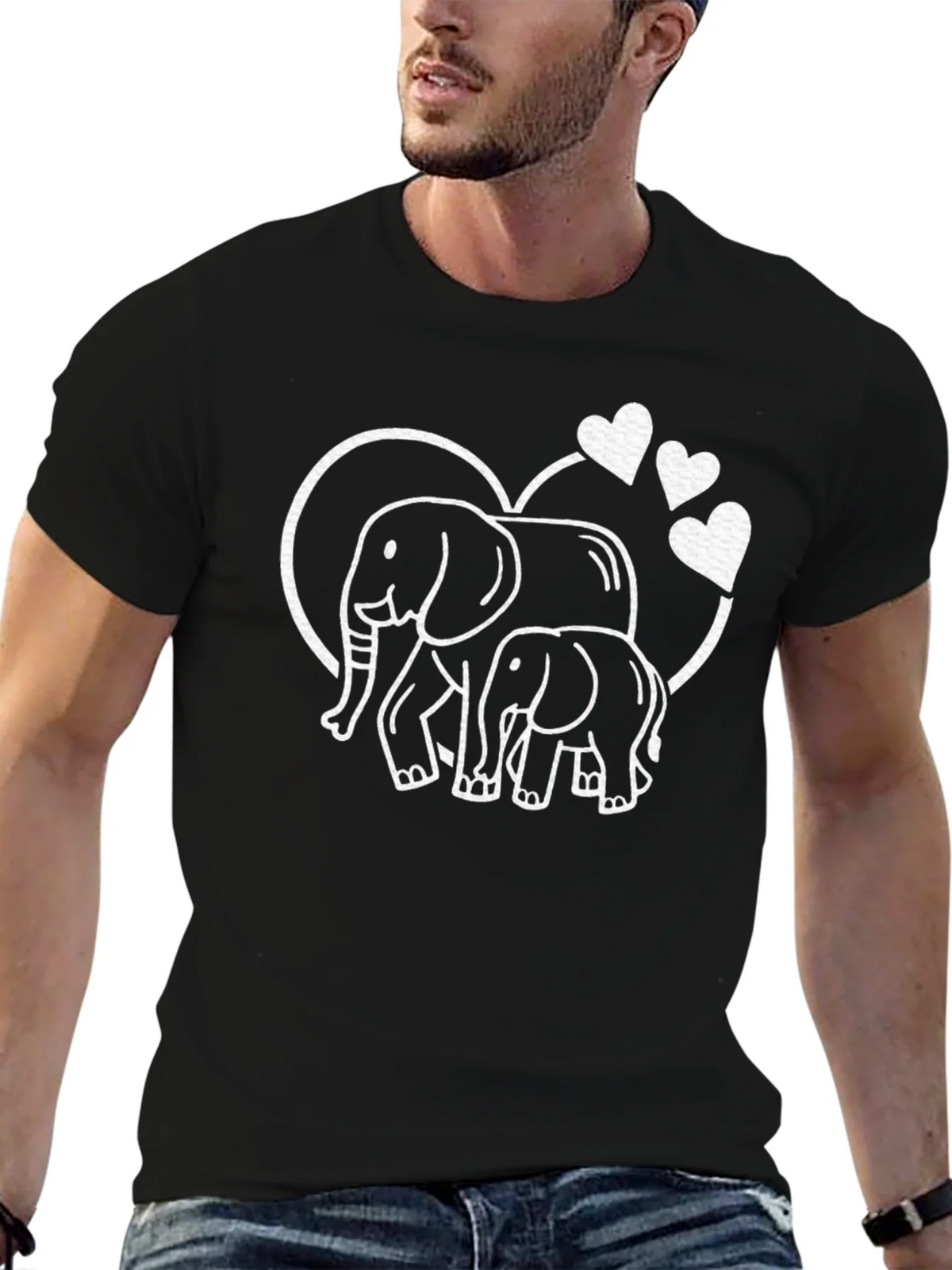 Elephant Love T-Shirt - Mom and Baby product image 4