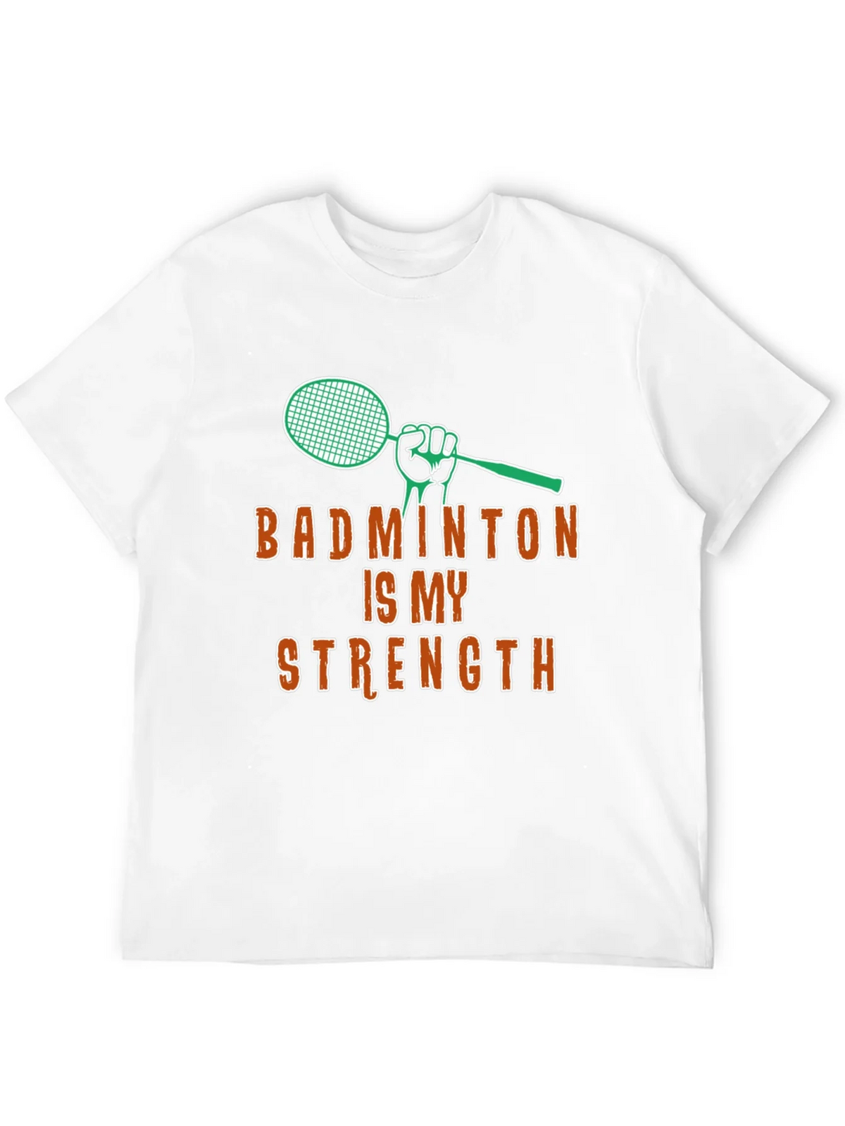 Badminton Is My Strength - Graphic T-Shirt product image 11