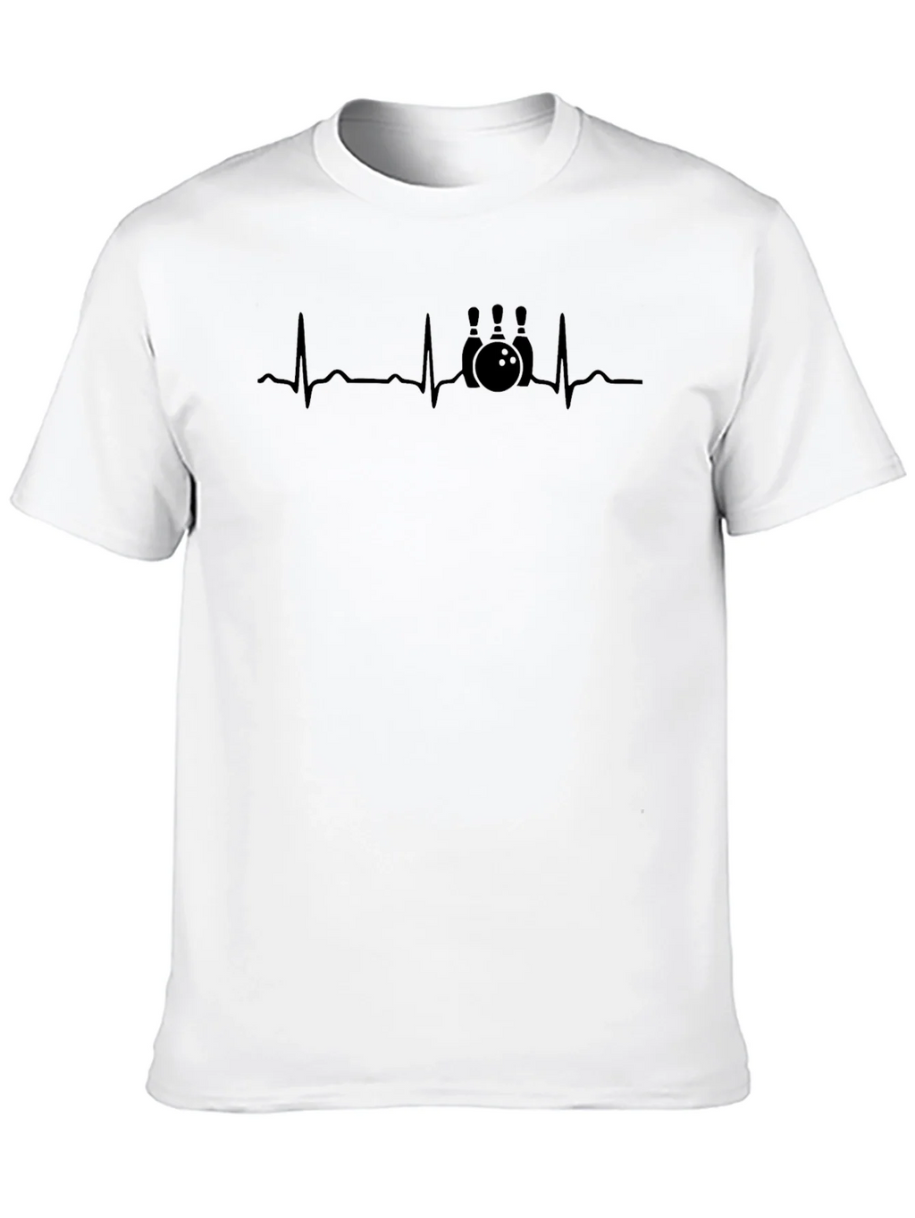 Bowling Heartbeat T-Shirt - Strike Up Style! product image 9