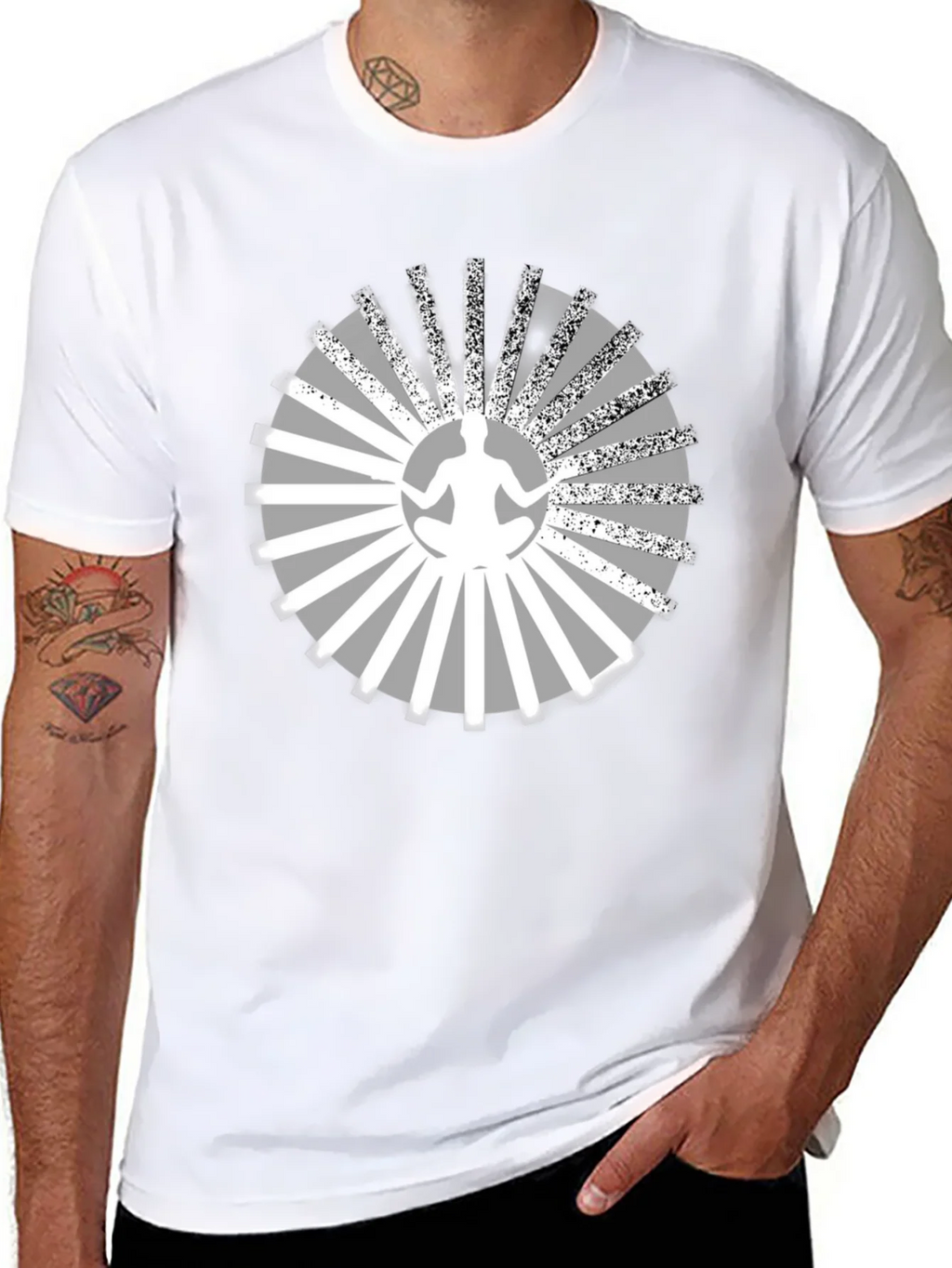 Meditative Radiance T-Shirt - Zen Style product image 5