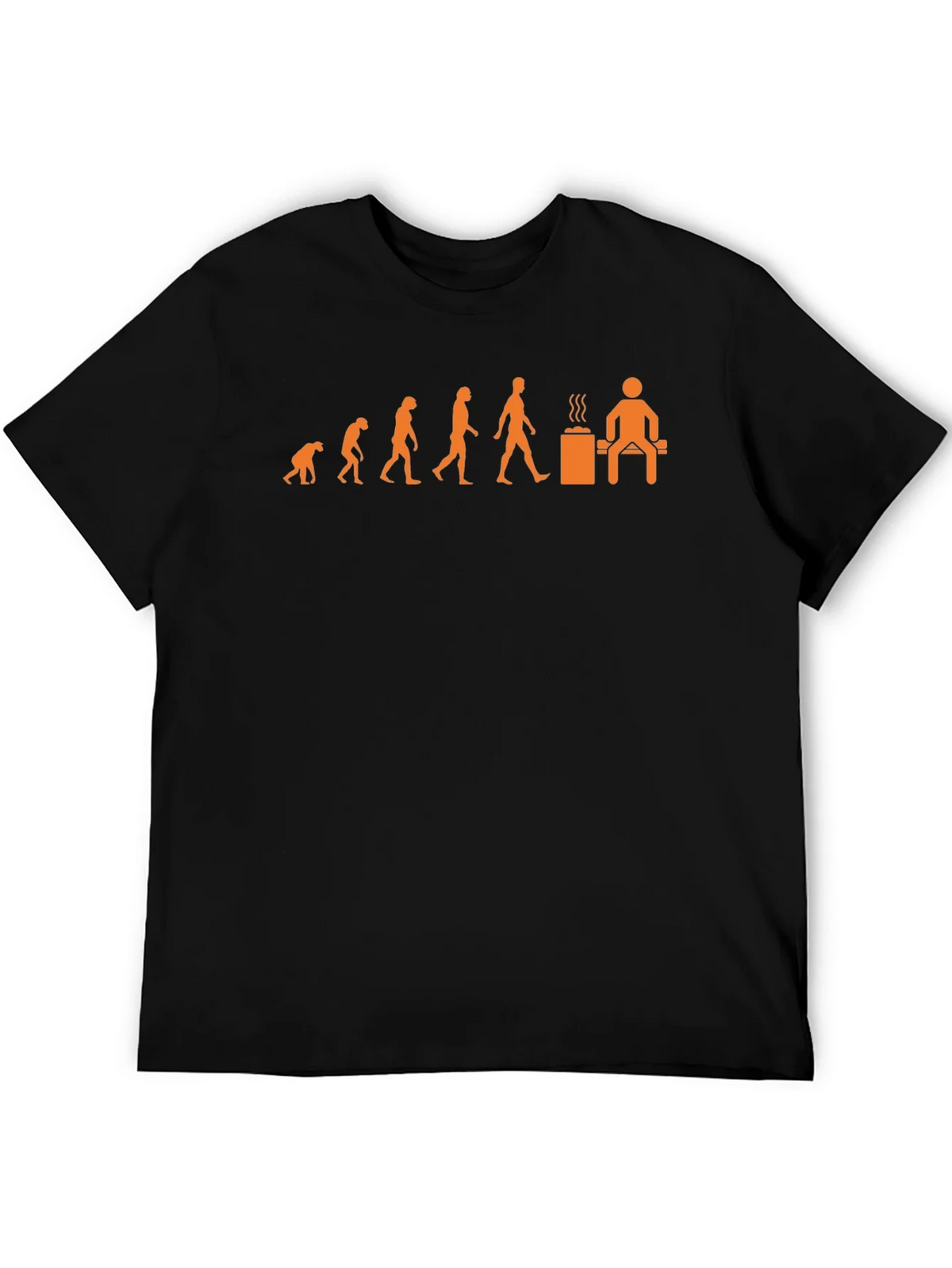 Evolution Sauna Funny T-Shirt product image 5