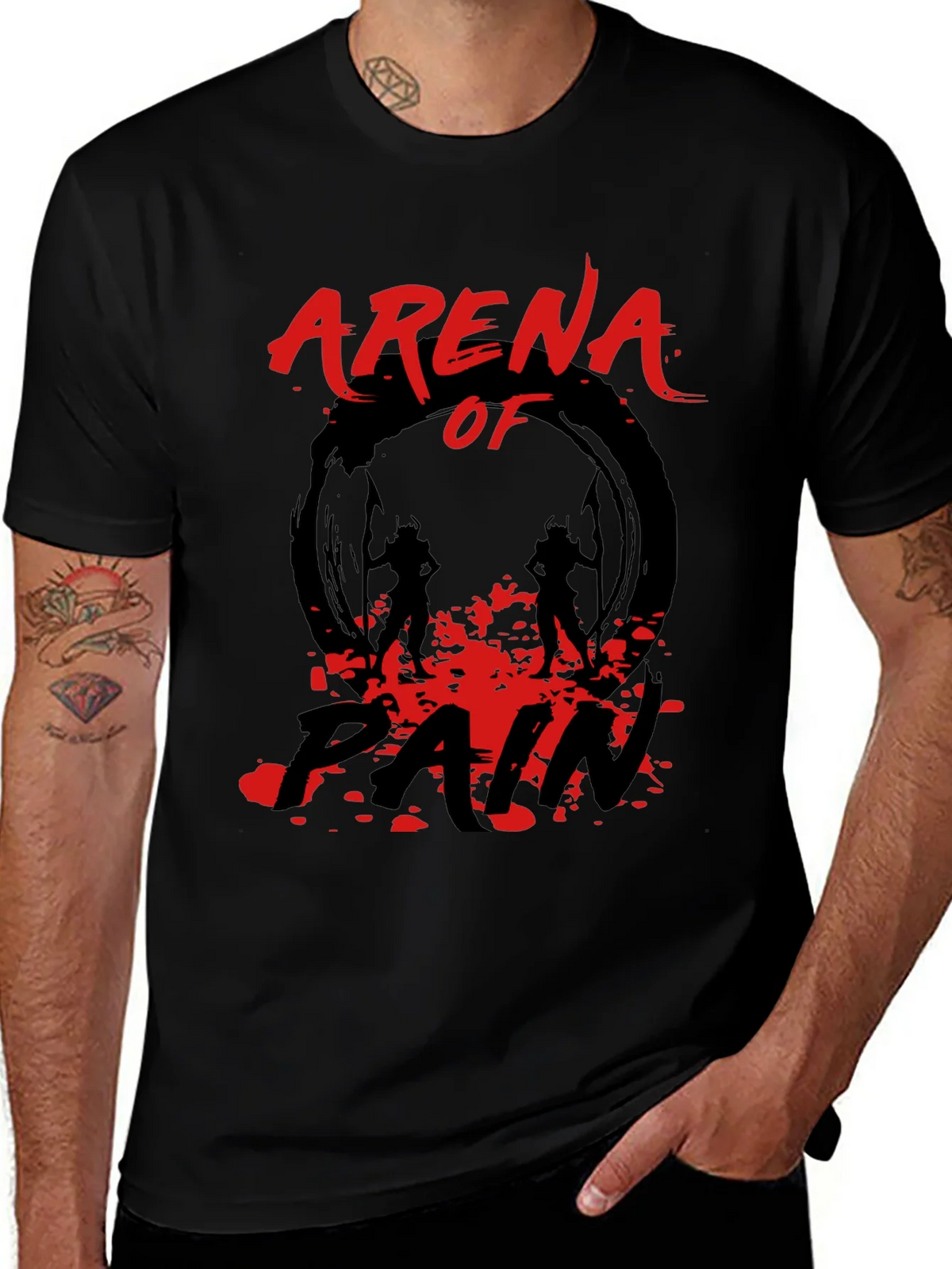 Arena of Pain Graphic Tee - Black product image 1