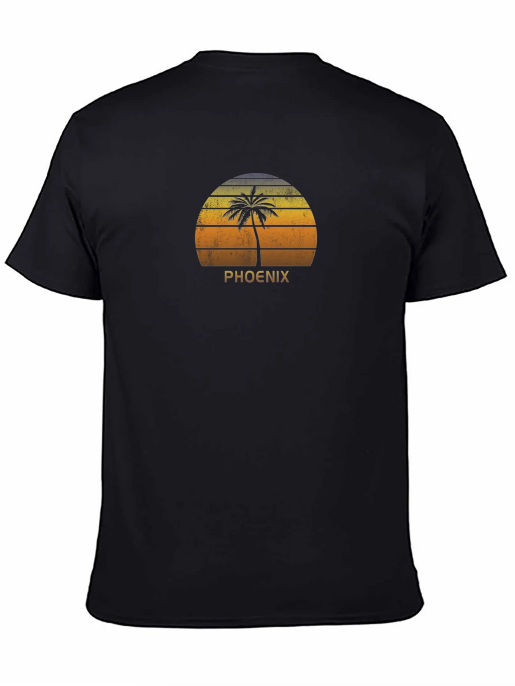 Phoenix Palm Tree Sunset Graphic T-Shirt product image 4