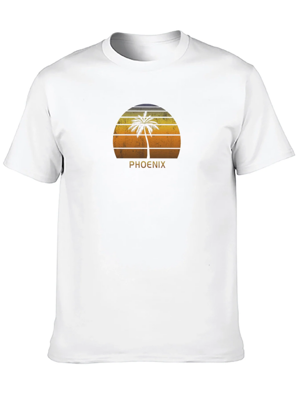 Phoenix Palm Tree Sunset Graphic T-Shirt product image 9
