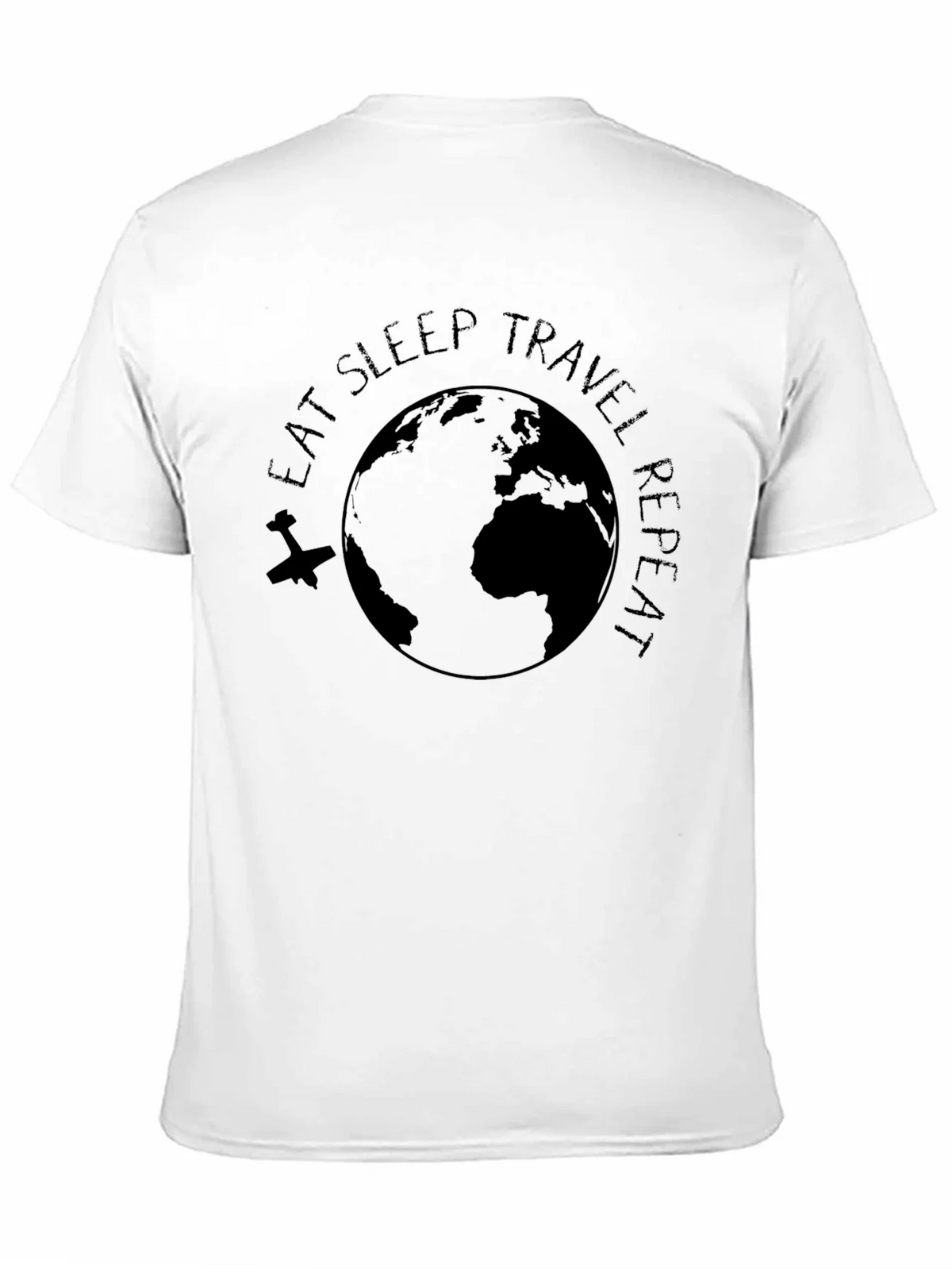 Eat Sleep Travel Repeat Graphic Tee product image 5