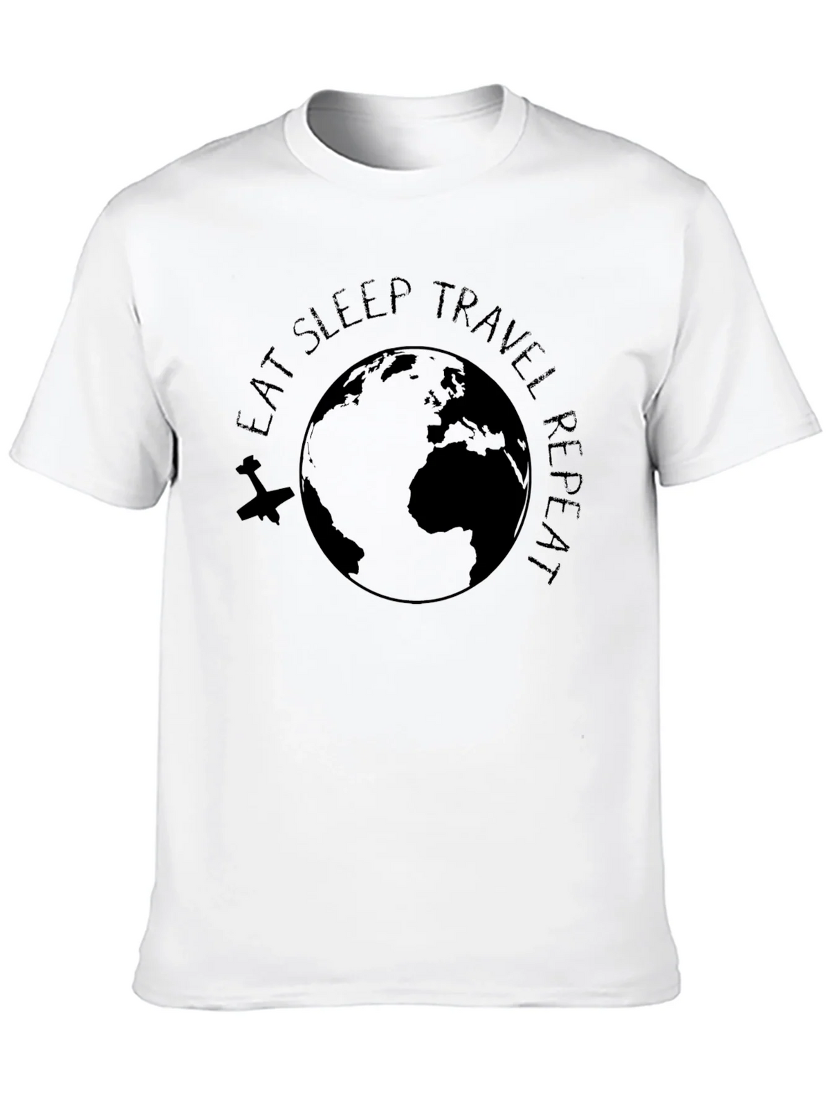 Eat Sleep Travel Repeat Graphic Tee product image 4
