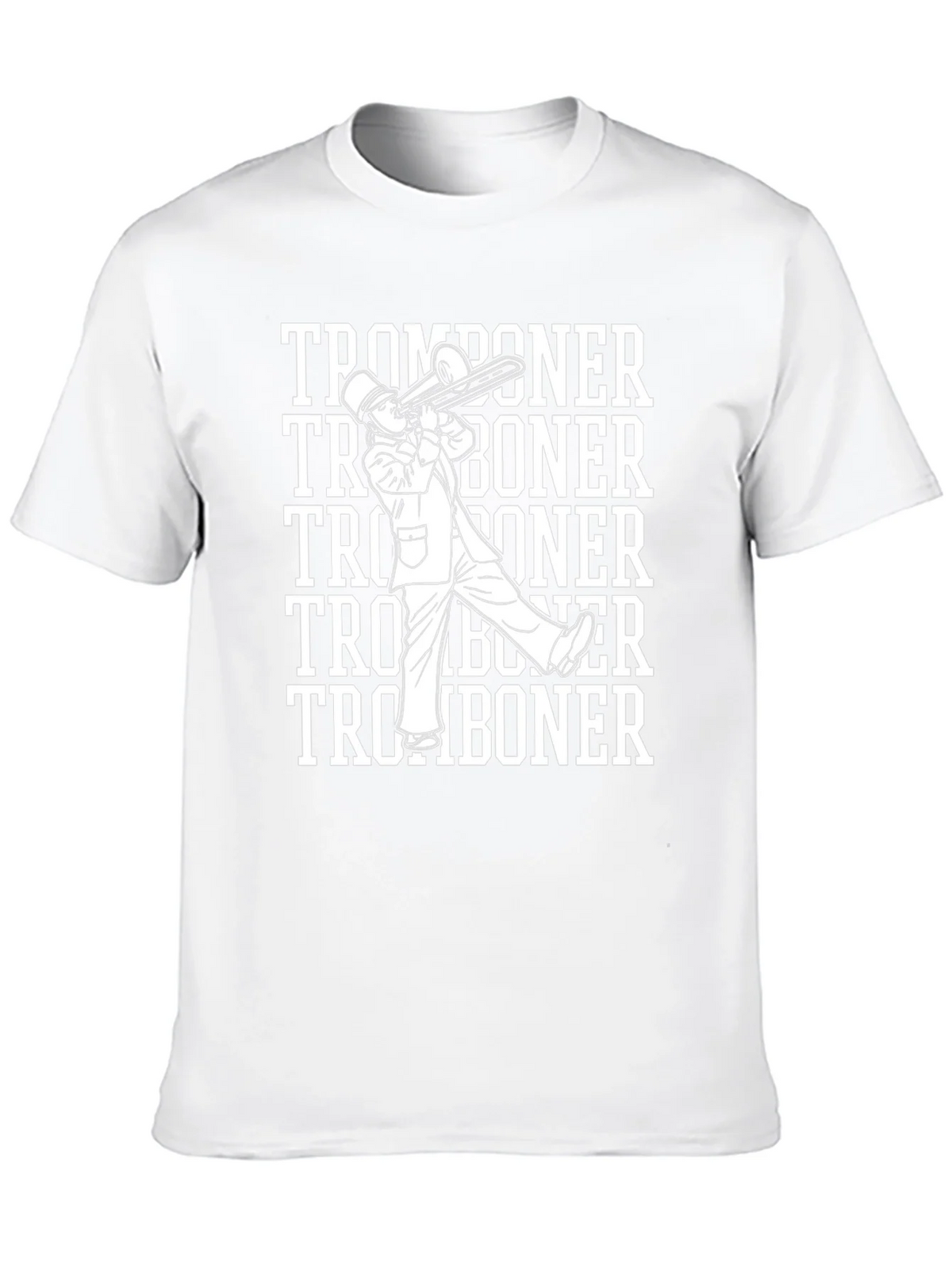 Tromboner T-Shirt Band Humor Tee product image 9