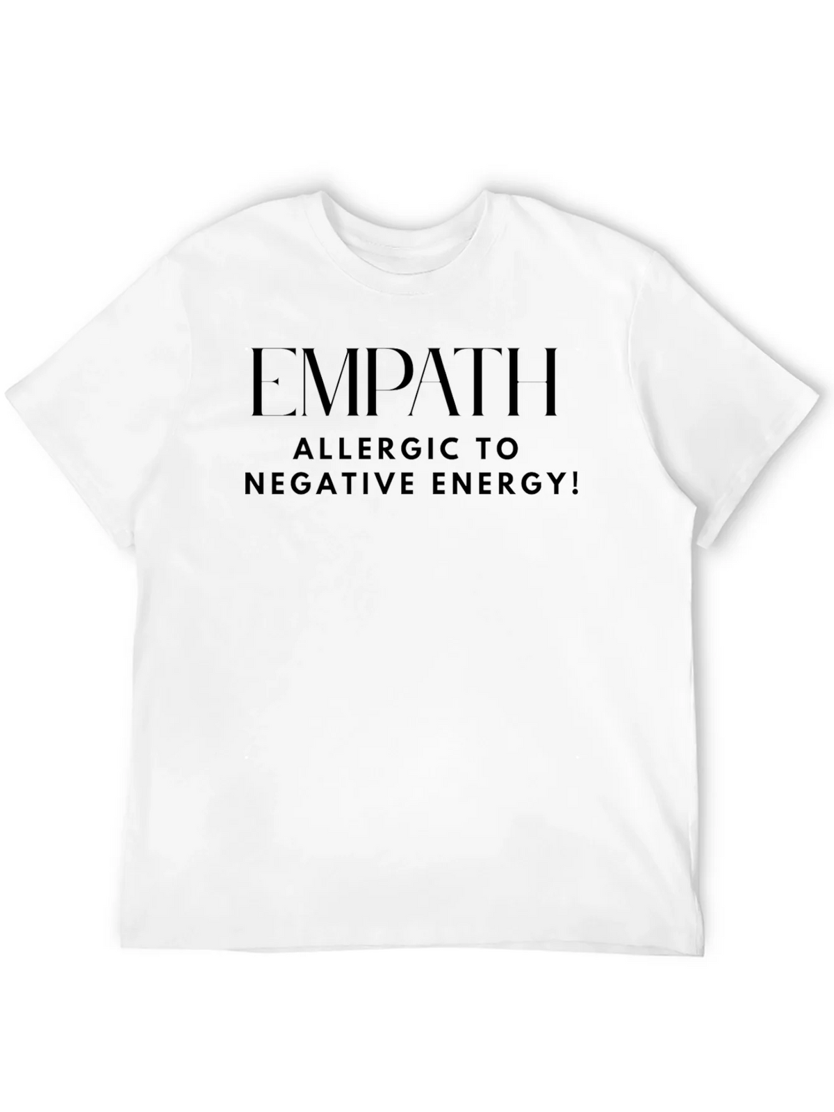 Empath Allergic to Negative Energy Black T-Shirt product image 11