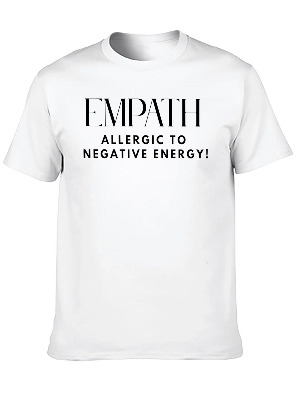 Empath Allergic to Negative Energy Black T-Shirt product image 9