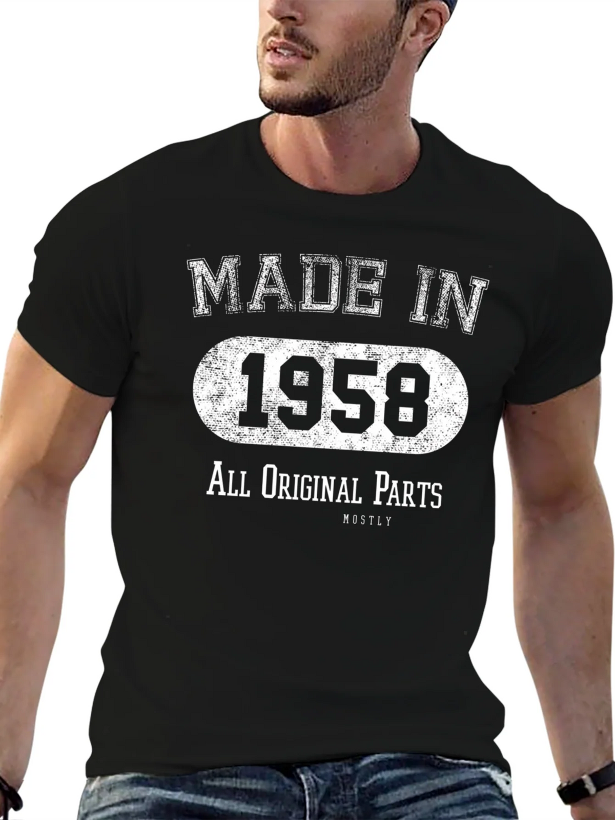 Made in 1958 T-Shirt product image 6