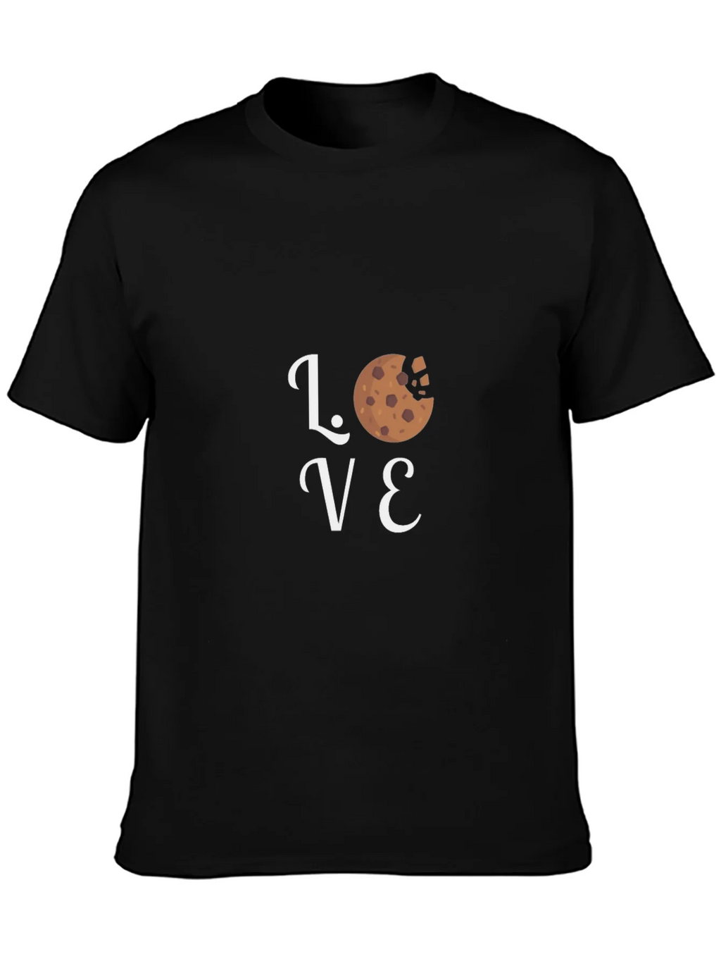 Love Cookies Graphic T-Shirt - Black product image 3