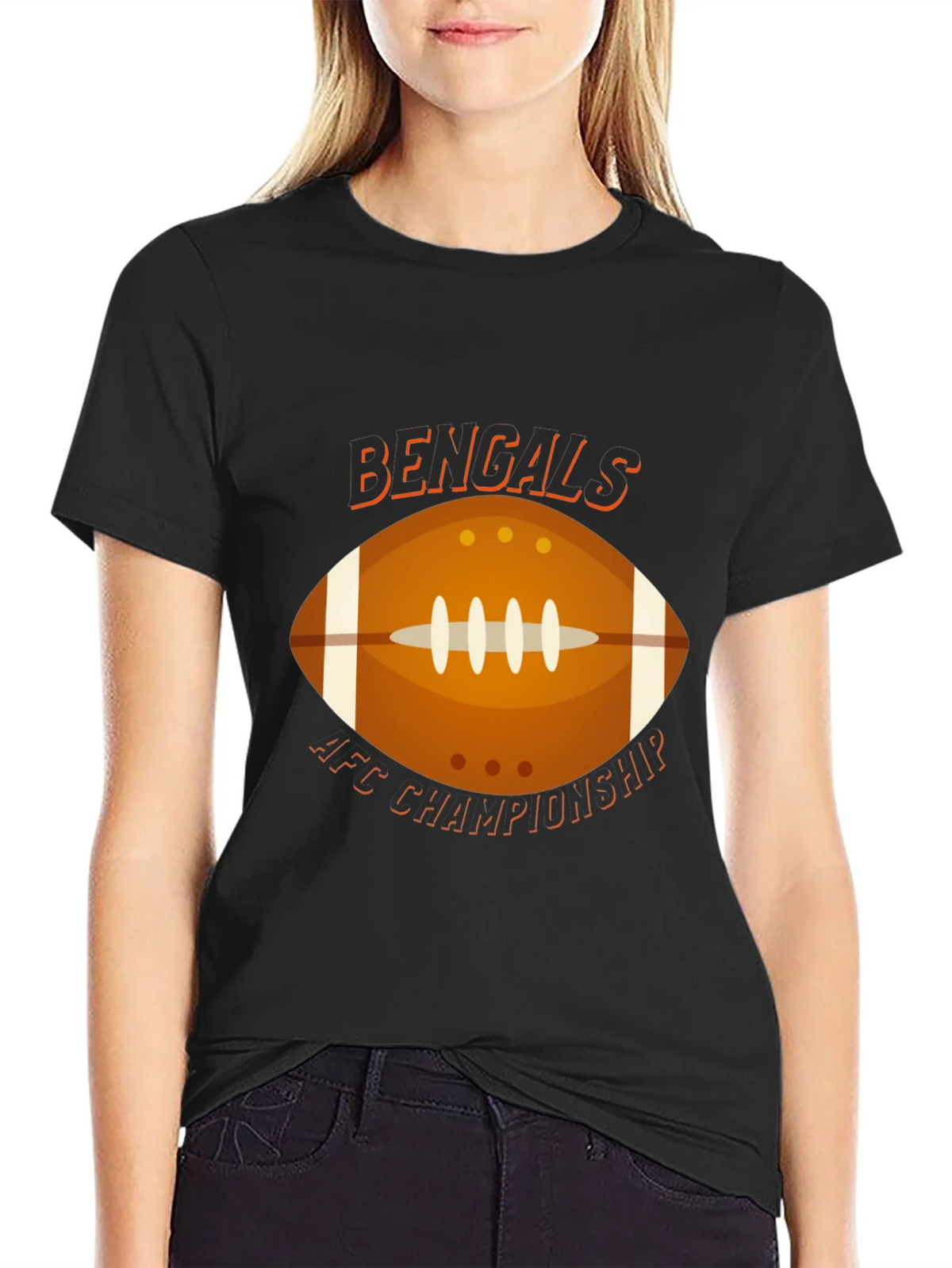 Bengals AFC Championship Football T-Shirt product image 2