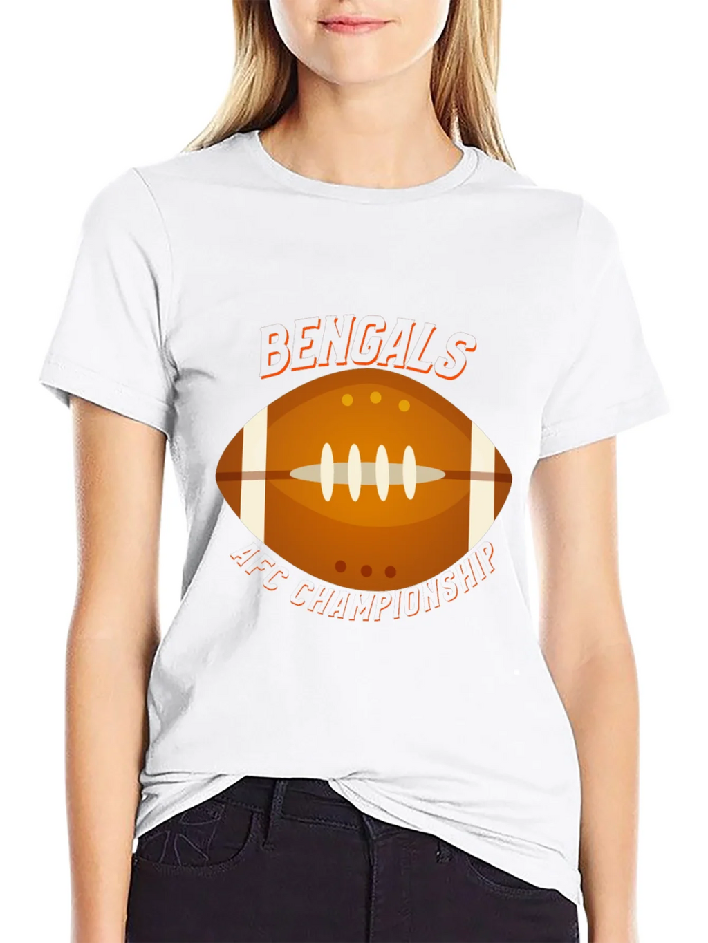 Bengals AFC Championship Football T-Shirt product image 8