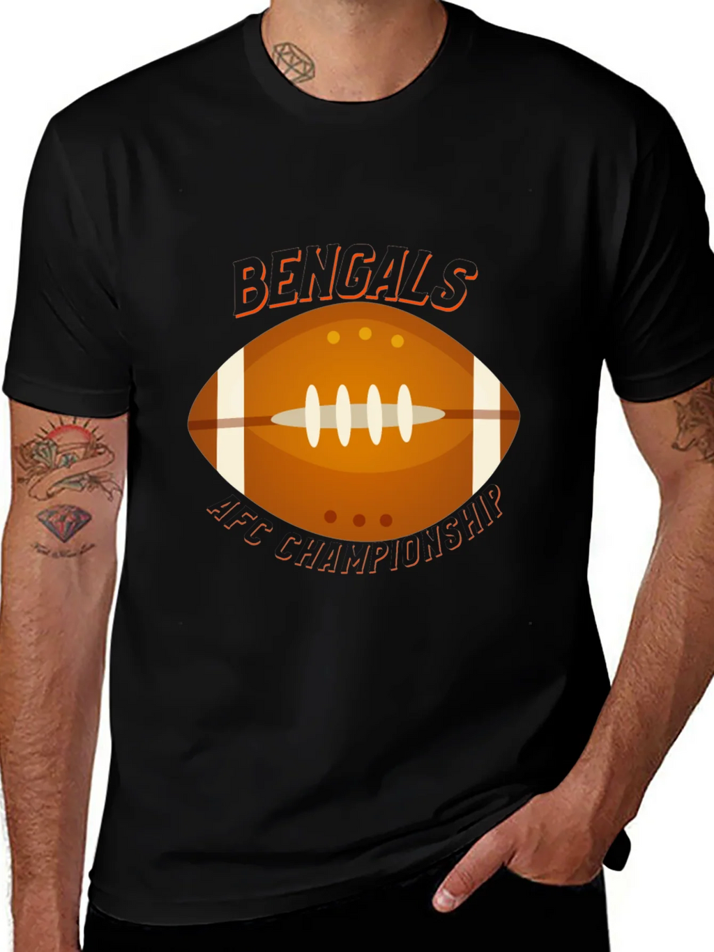Bengals AFC Championship Football T-Shirt product image 1