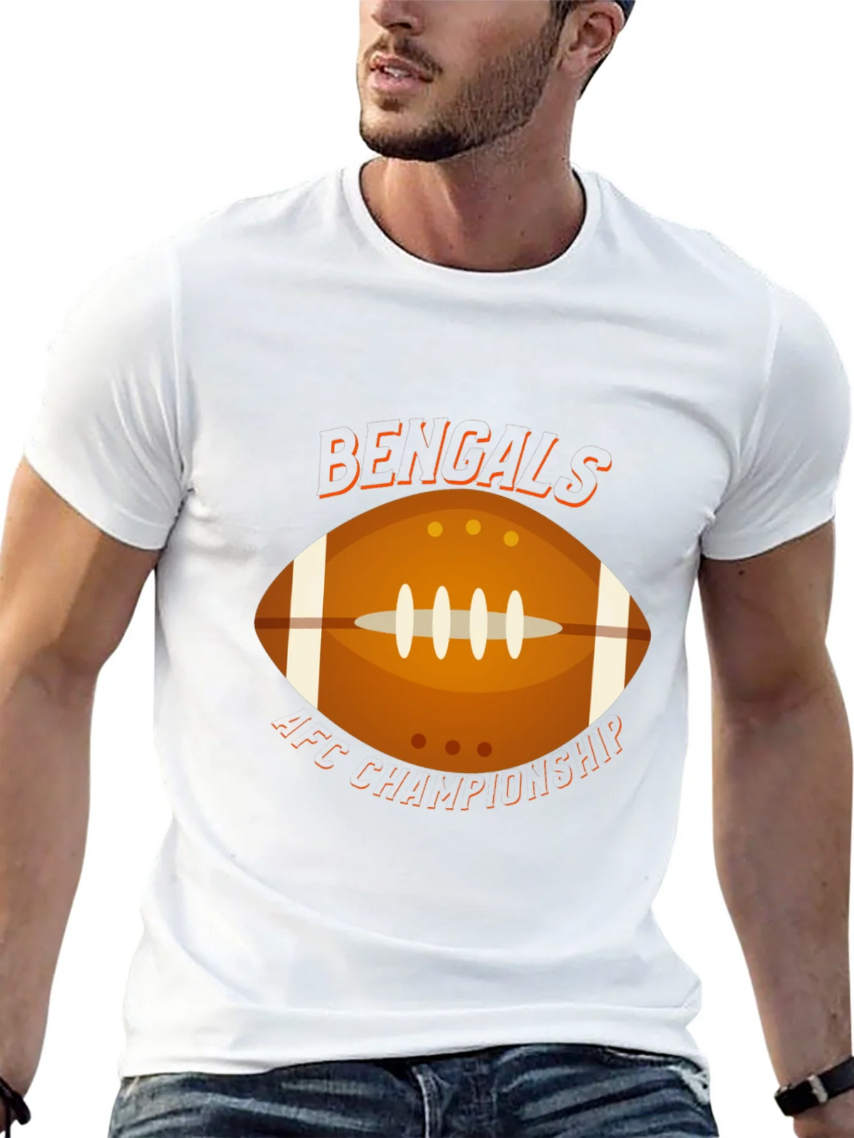 Bengals AFC Championship Football T-Shirt product image 12