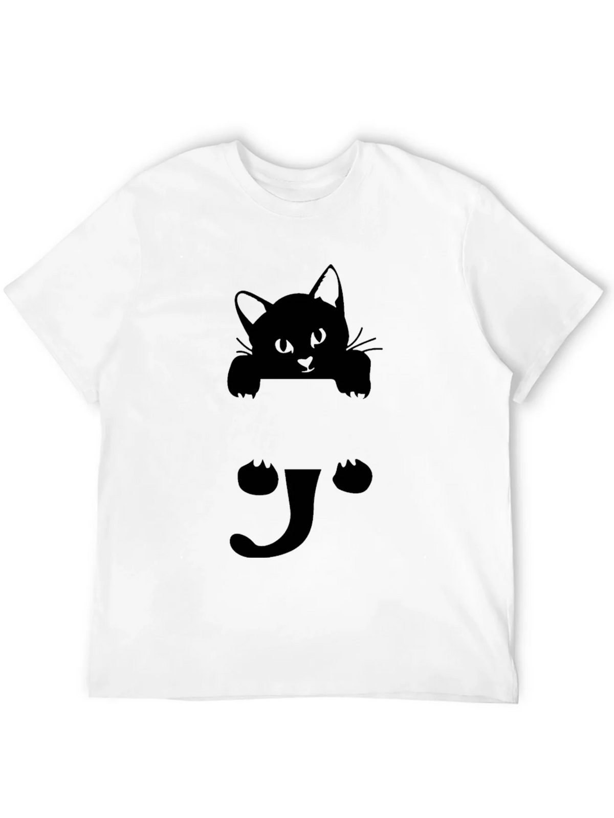 Black Cat Peek-a-Boo Graphic Tee product image 10