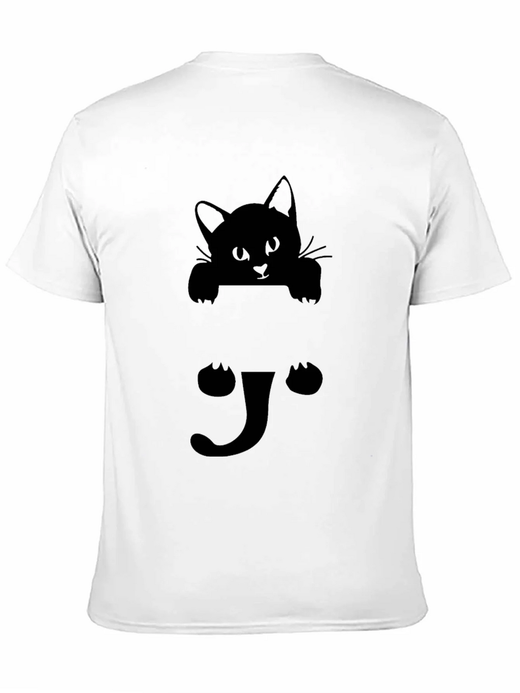 Black Cat Peek-a-Boo Graphic Tee product image 9