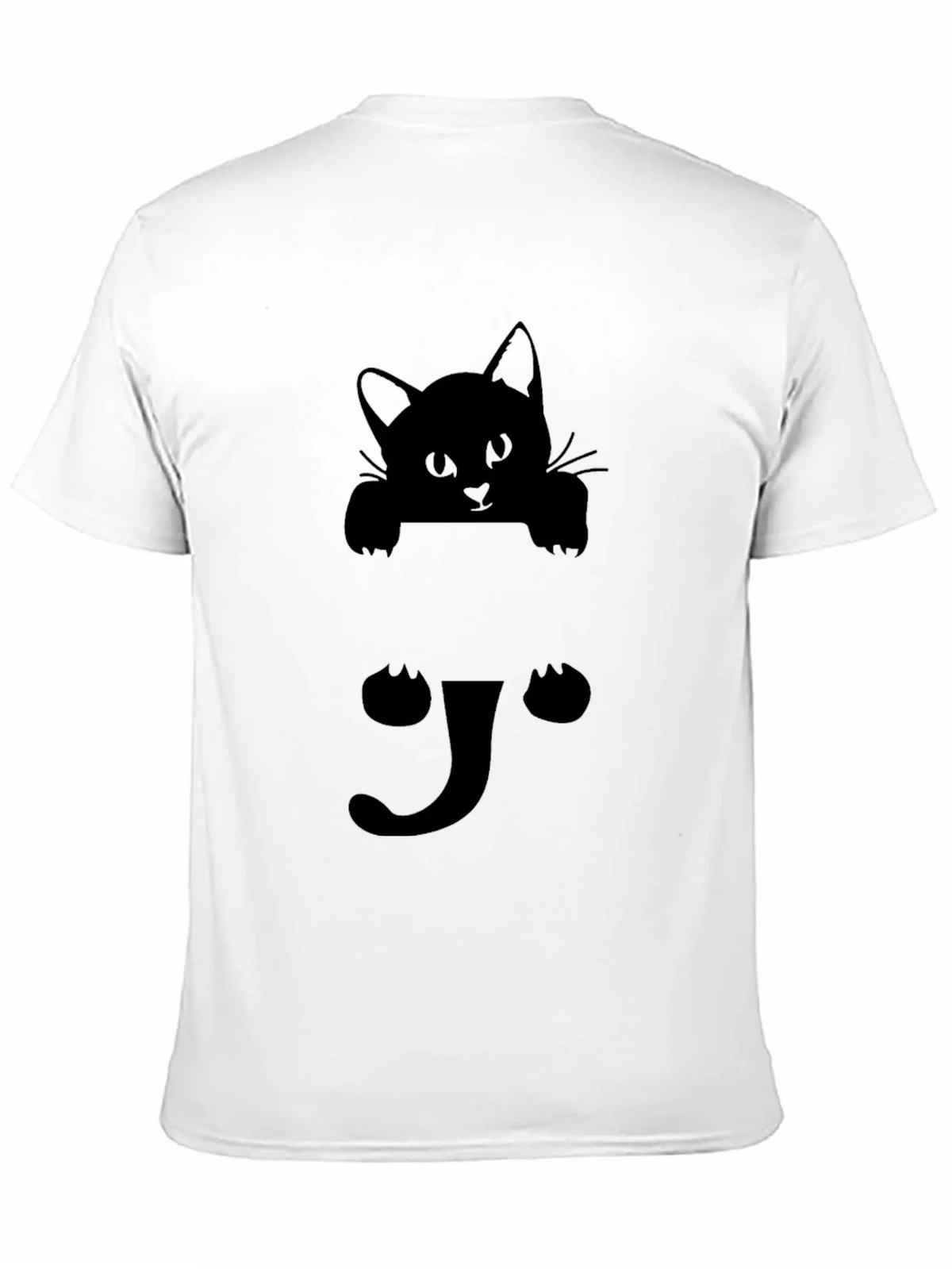 Black Cat Peek-a-Boo Graphic Tee product image 9