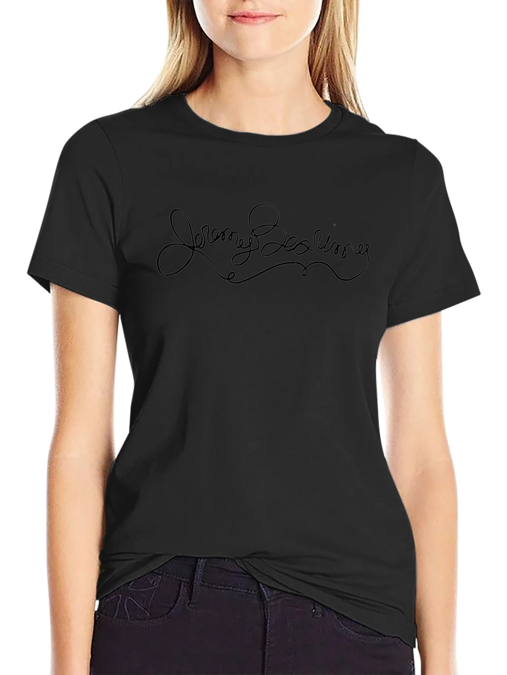 Jeremy Bearimy Black Graphic Tee product image 2