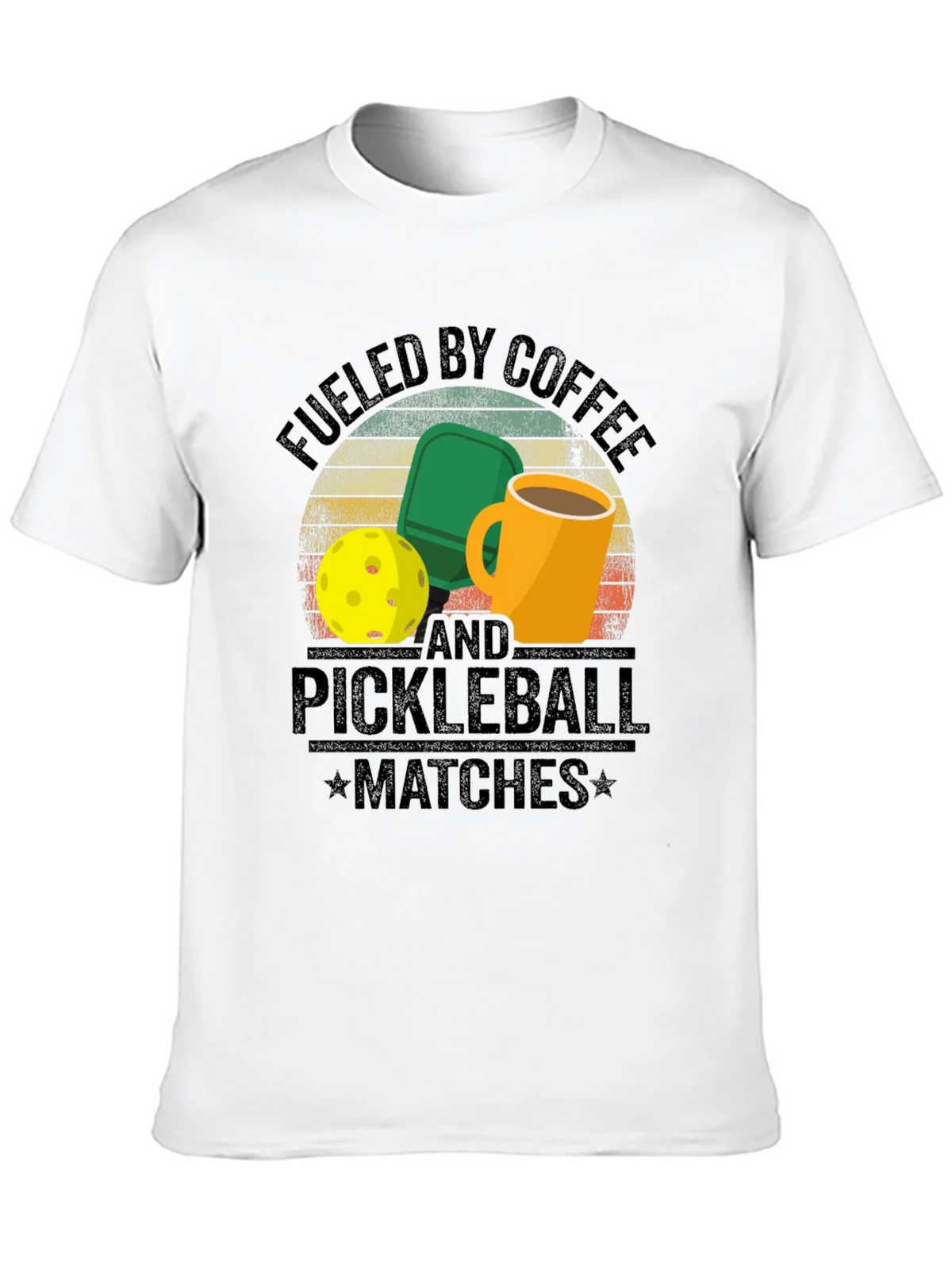 Fueled by Coffee and Pickleball T-Shirt product image 9