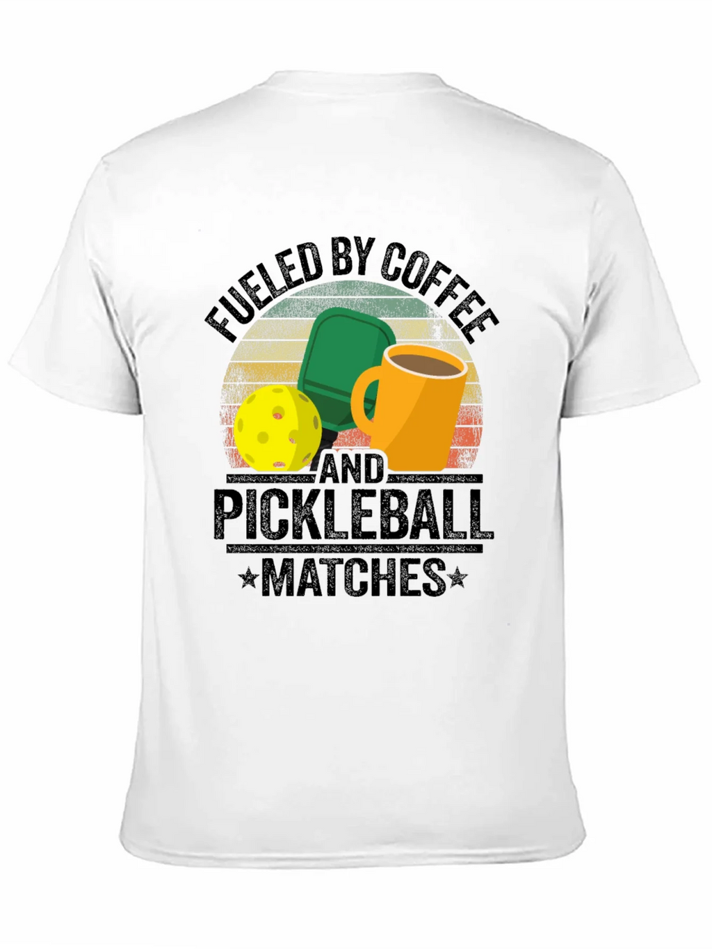 Fueled by Coffee and Pickleball T-Shirt product image 10