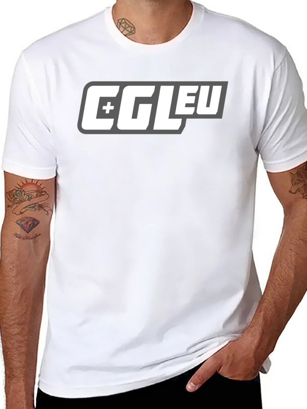 CGLEU Graphic Print Black T-Shirt product image 7