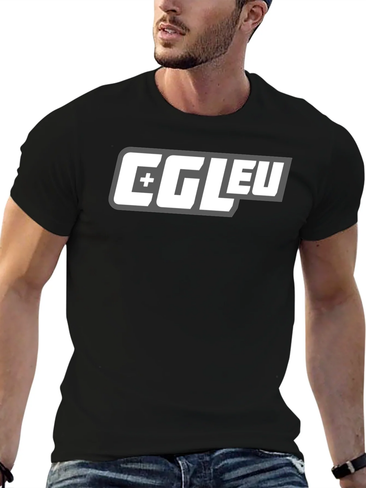CGLEU Graphic Print Black T-Shirt product image 6