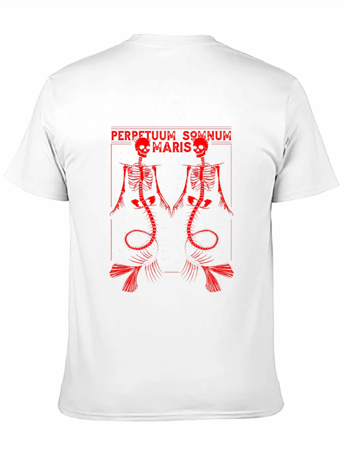 Perpetuum Somnum Maris Skeleton Graphic Tee product image 6