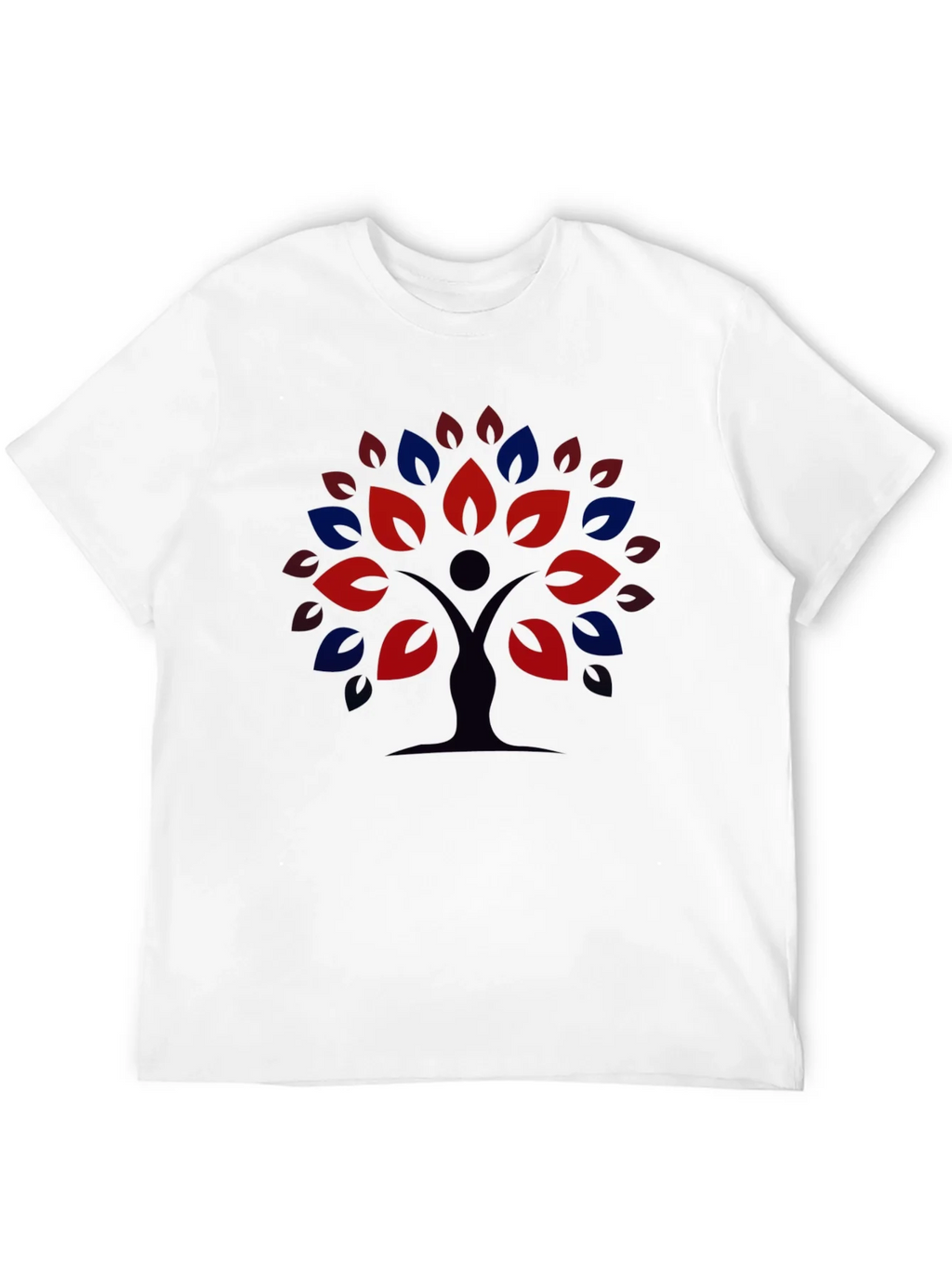 Nature Tree Graphic Tee - Black Unisex T-Shirt product image 10
