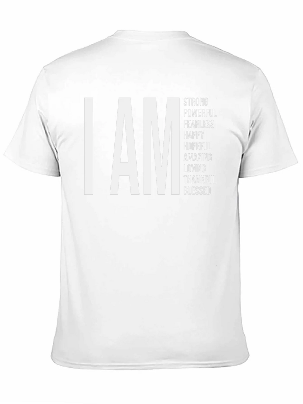 I AM Strong Black Graphic Tee product image 10