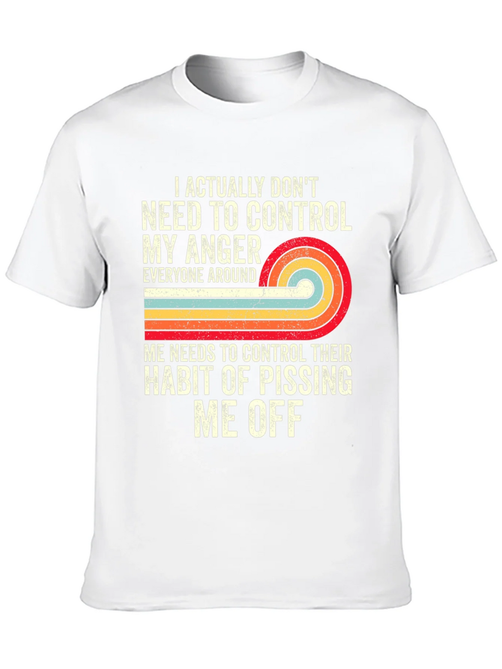 Funny Graphic Tee: I Dont Need to Control My Anger product image 8