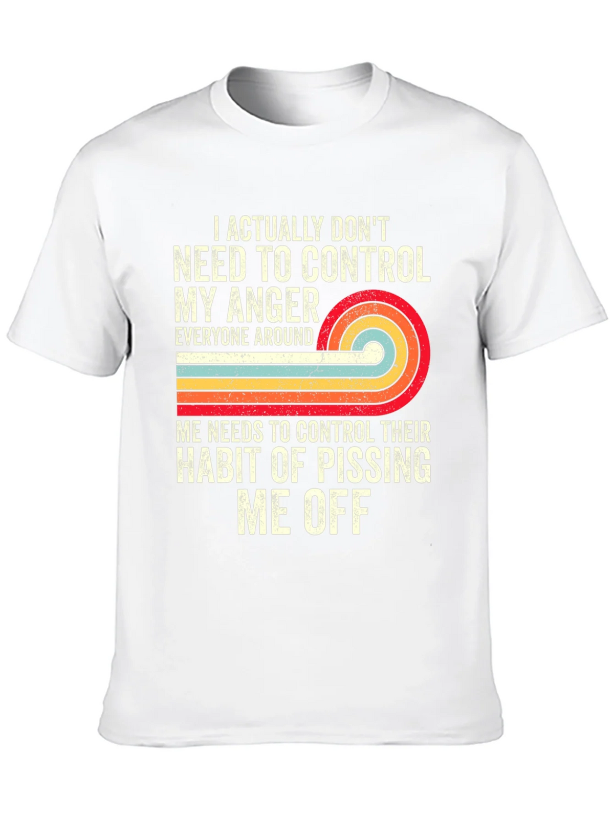 Funny Graphic Tee: I Dont Need to Control My Anger product image 8
