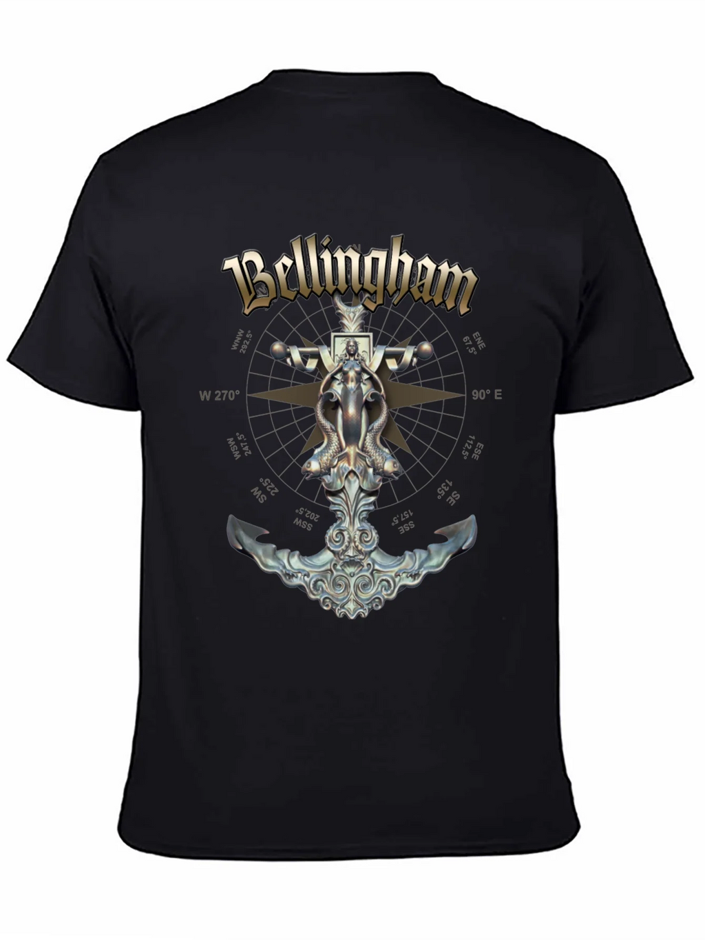 Bellingham Nautical Anchor T-Shirt product image 4