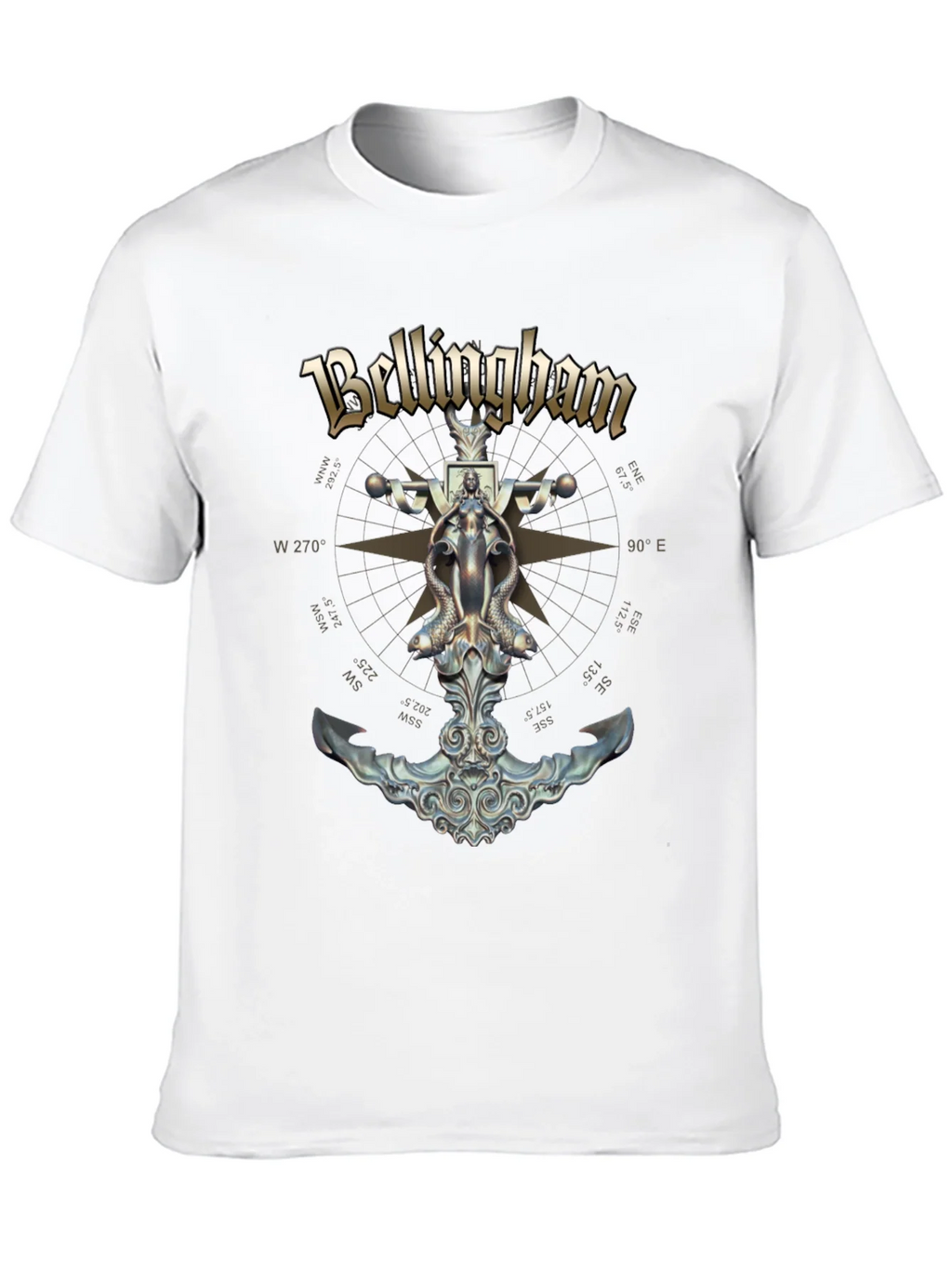 Bellingham Nautical Anchor T-Shirt product image 9