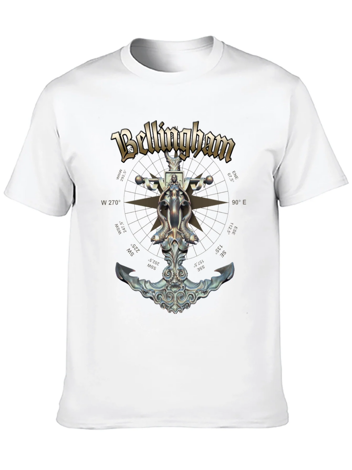 Bellingham Nautical Anchor T-Shirt product image 9
