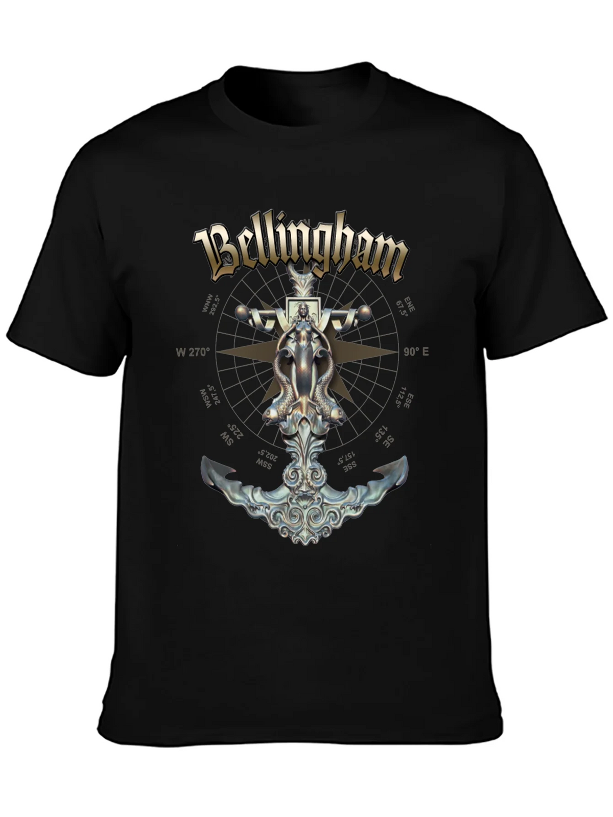 Bellingham Nautical Anchor T-Shirt product image 3