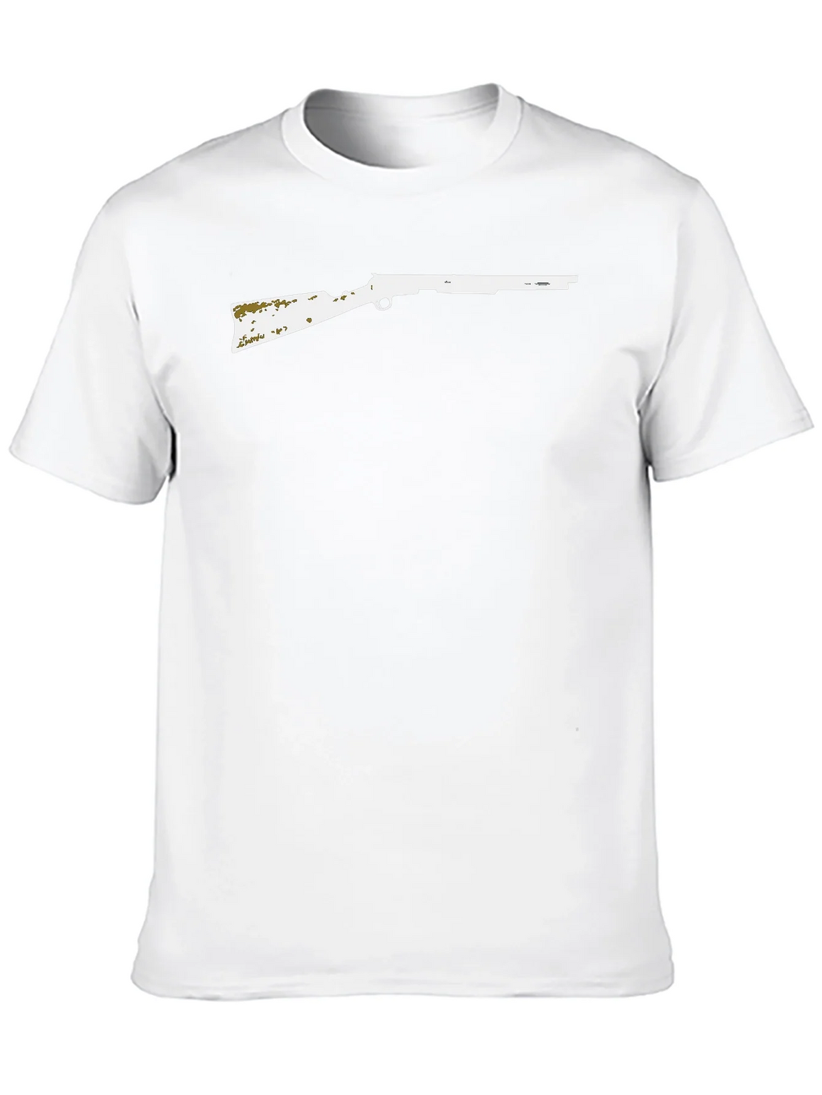 Rifle Graphic Tee - Black Crew Neck product image 5