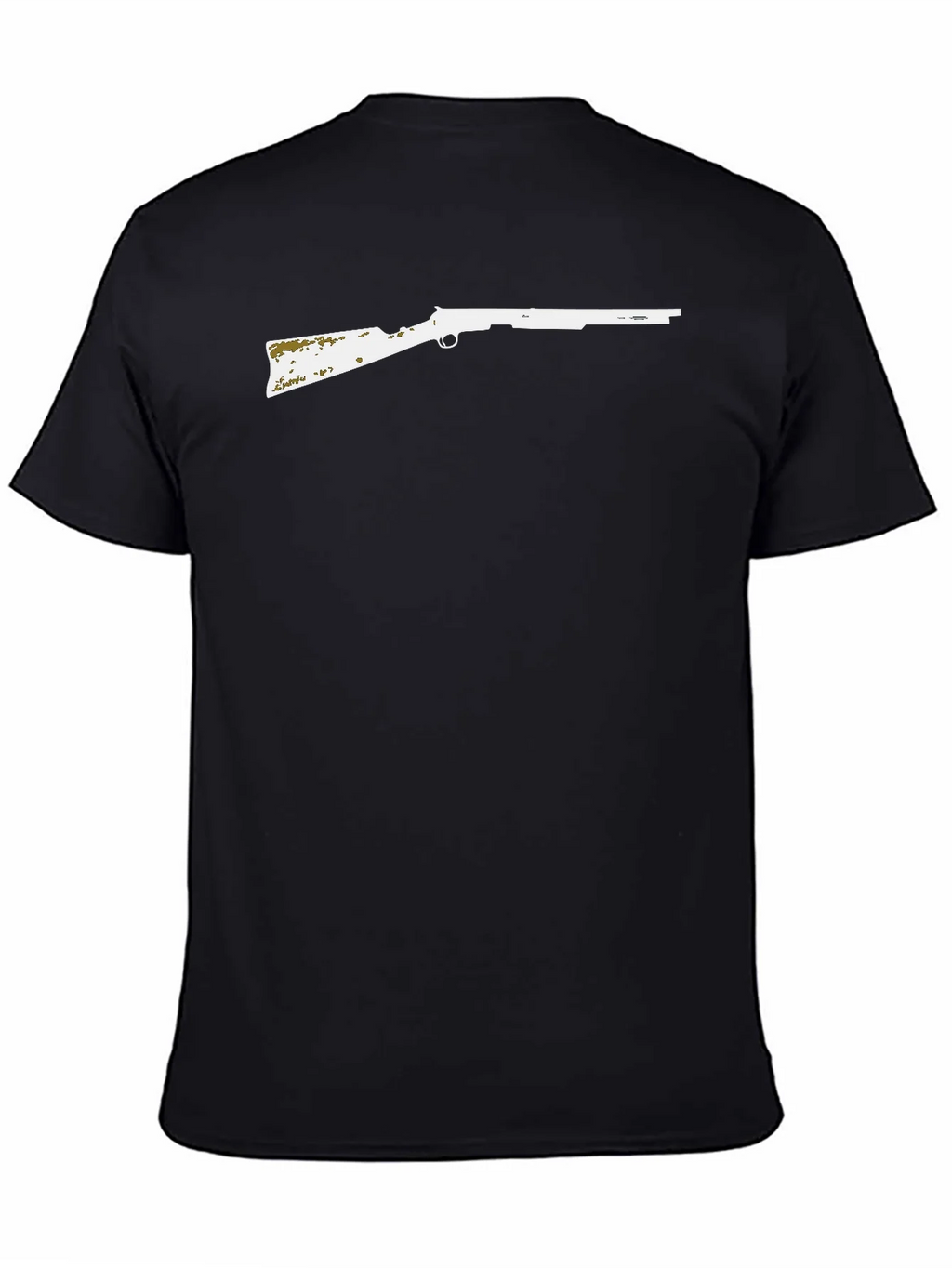 Rifle Graphic Tee - Black Crew Neck product image 2
