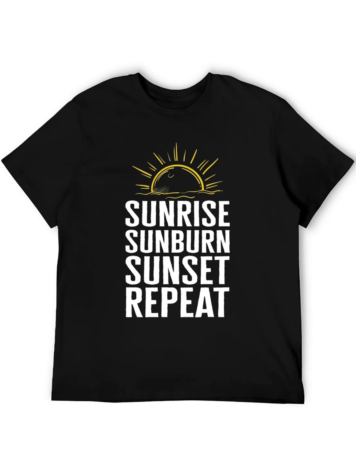 Sunrise Sunburn Sunset Repeat Graphic Tee product image 2