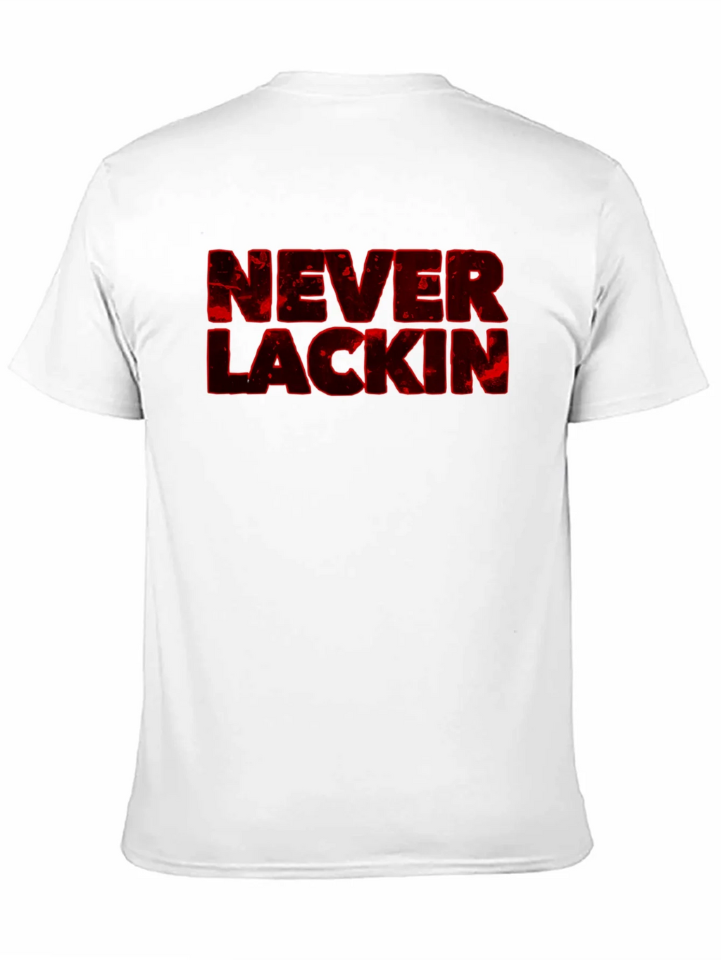 Never Lackin Graphic Print Black T-Shirt product image 10