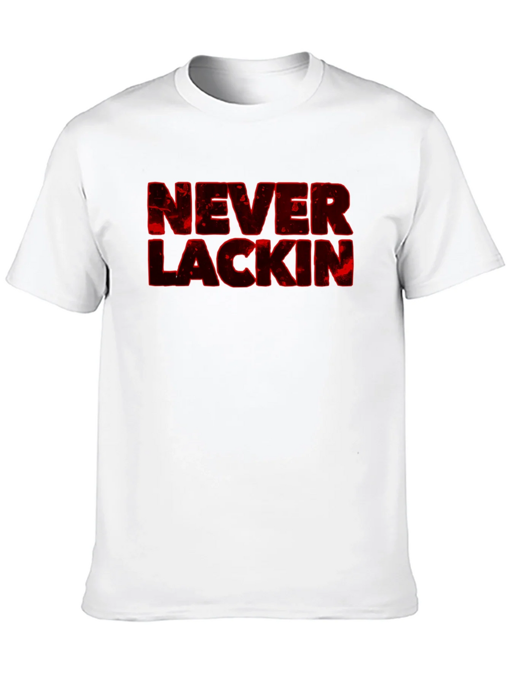 Never Lackin Graphic Print Black T-Shirt product image 9
