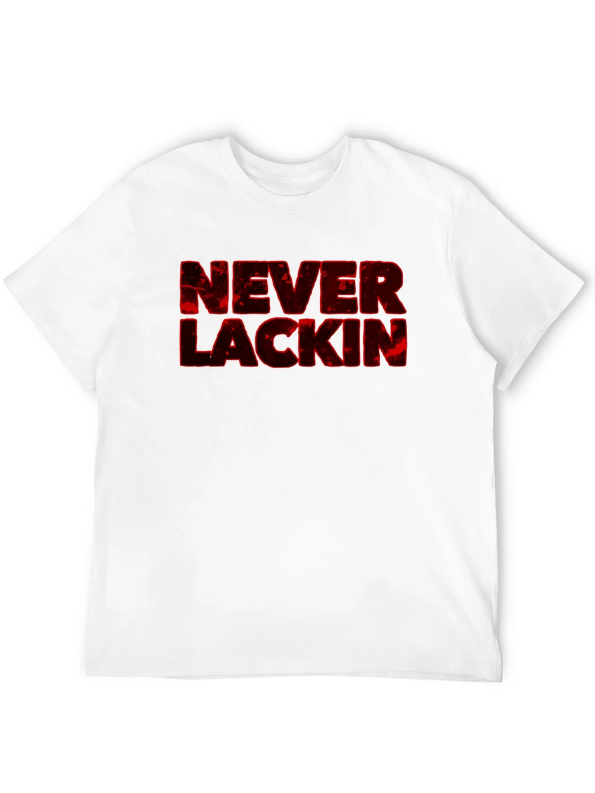 Never Lackin Graphic Print Black T-Shirt product image 11