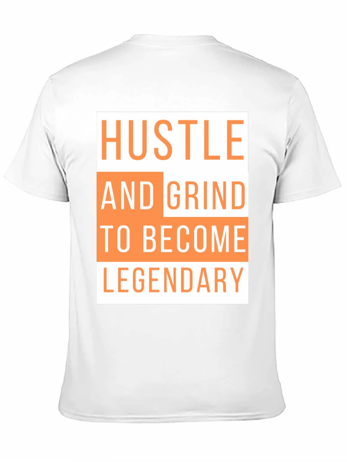 Hustle & Grind Legendary Black T-Shirt product image 10