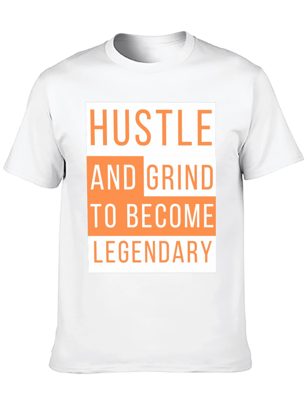 Hustle & Grind Legendary Black T-Shirt product image 9